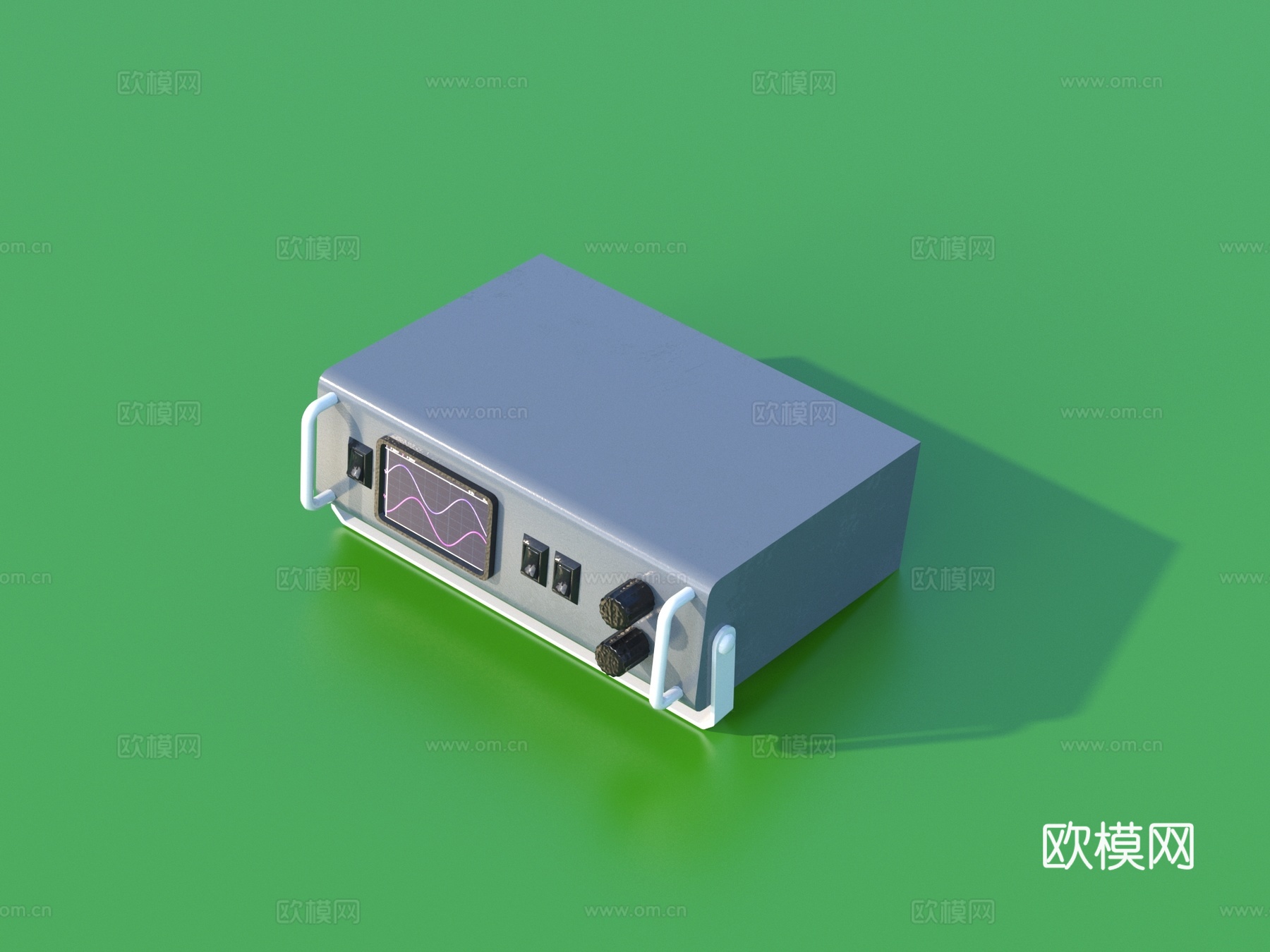 电子仪器 实验仪器3d模型