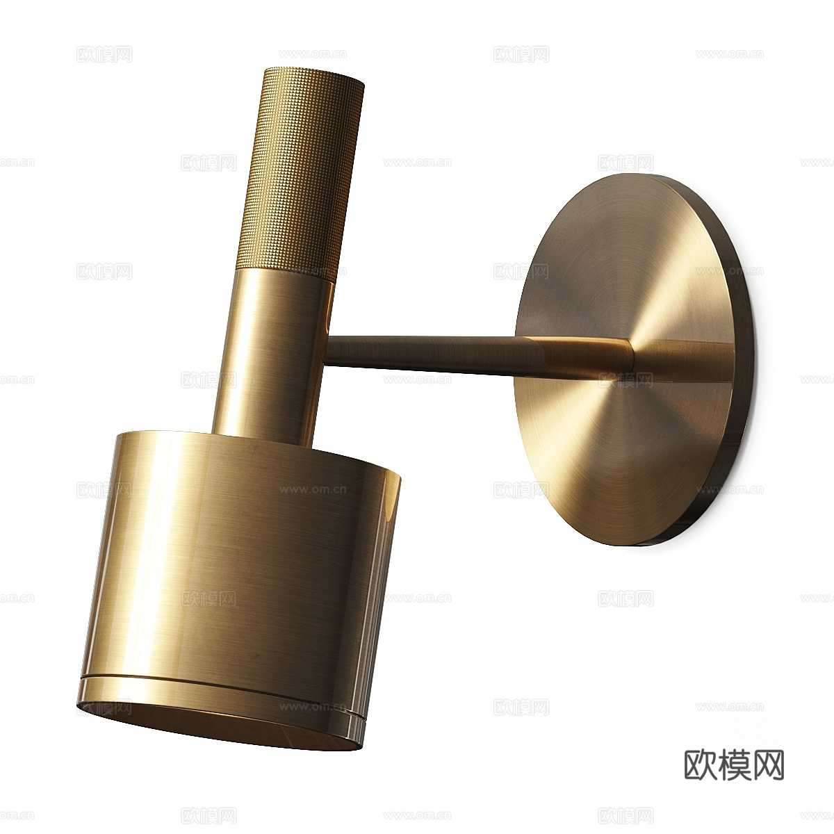 现代轻奢极简金属壁灯 阅读灯3d模型