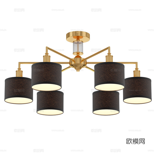 現(xiàn)代簡(jiǎn)約輕奢吊燈 吊燈 簡(jiǎn)約吊燈 餐廳吊燈 客廳吊燈 燈3d模型下載