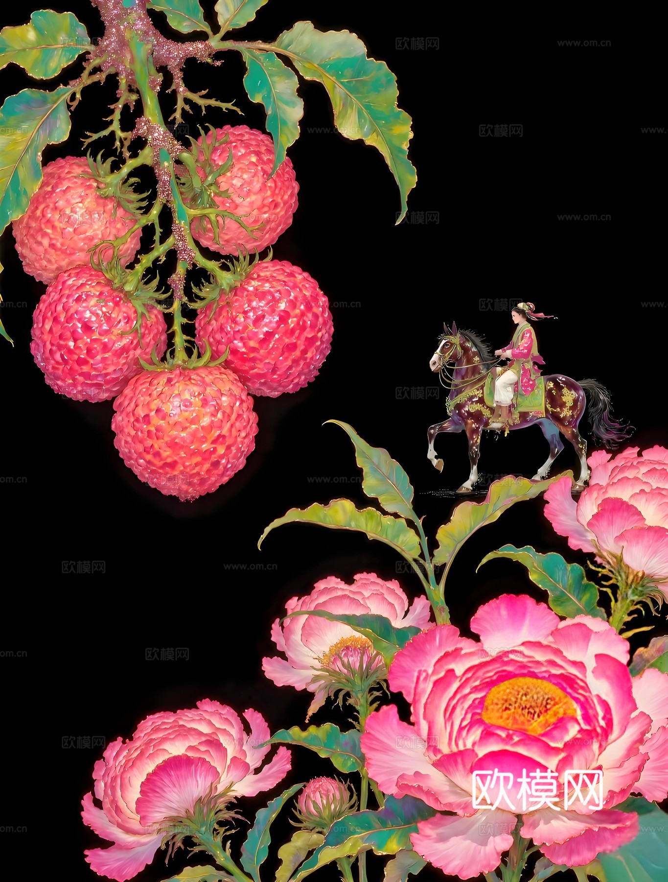 动物艺术挂画