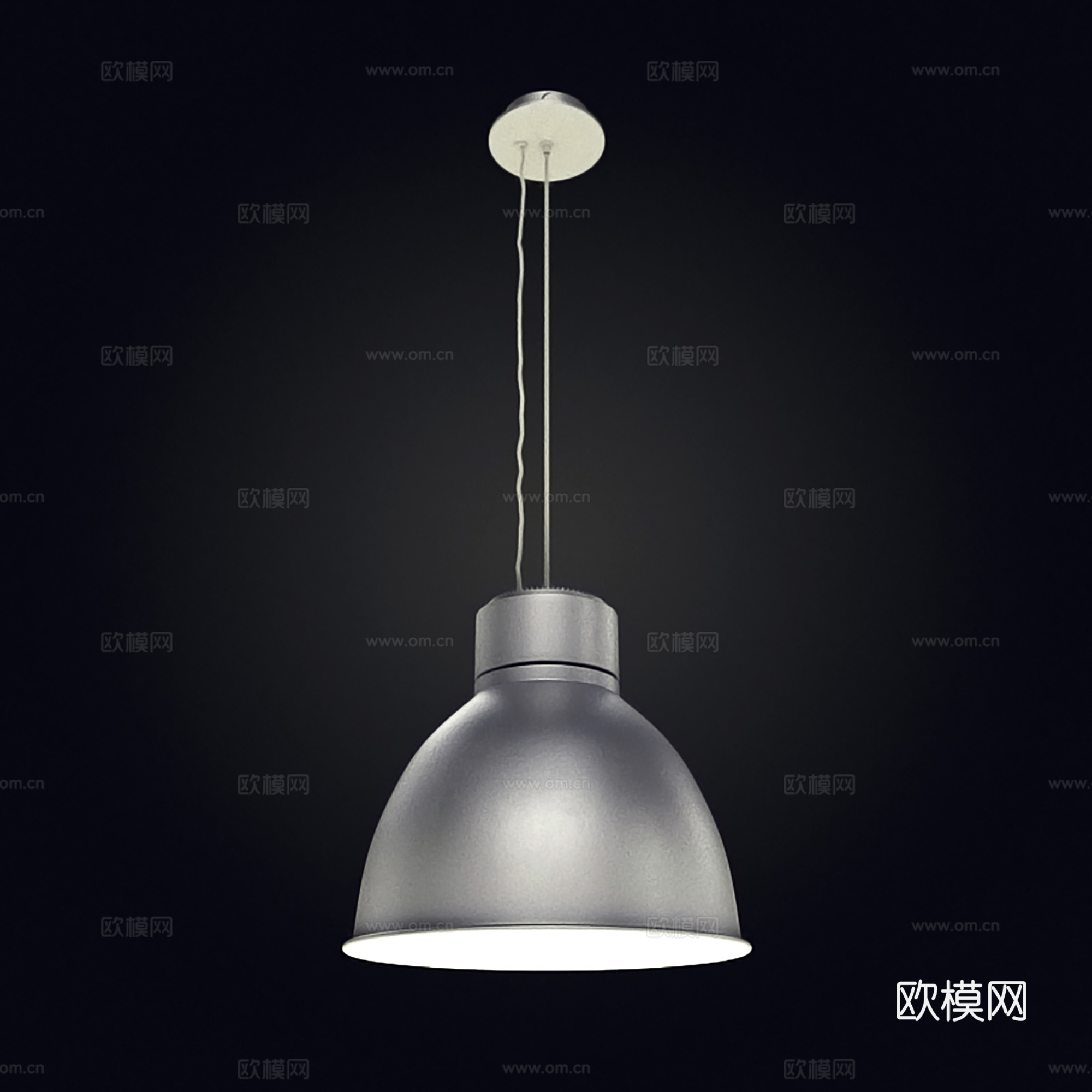 工业风吊灯  简约吊灯  吊灯3d模型