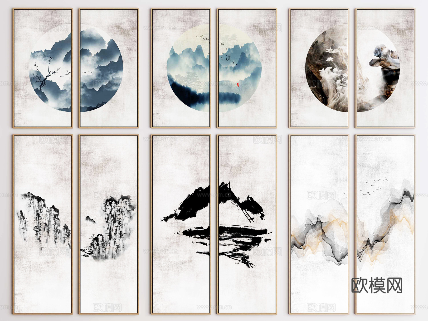 新中式挂画 国画 装饰画