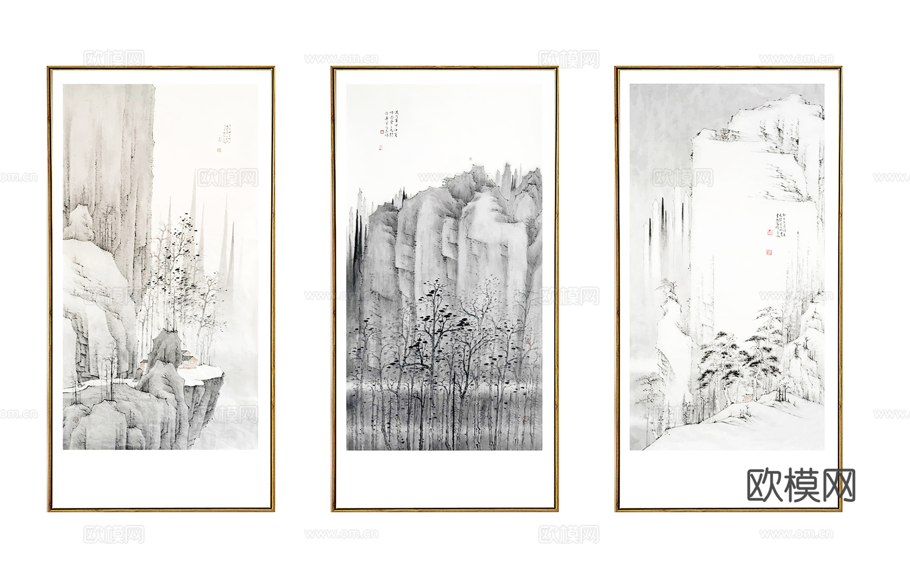 新中式挂画 国画 装饰画