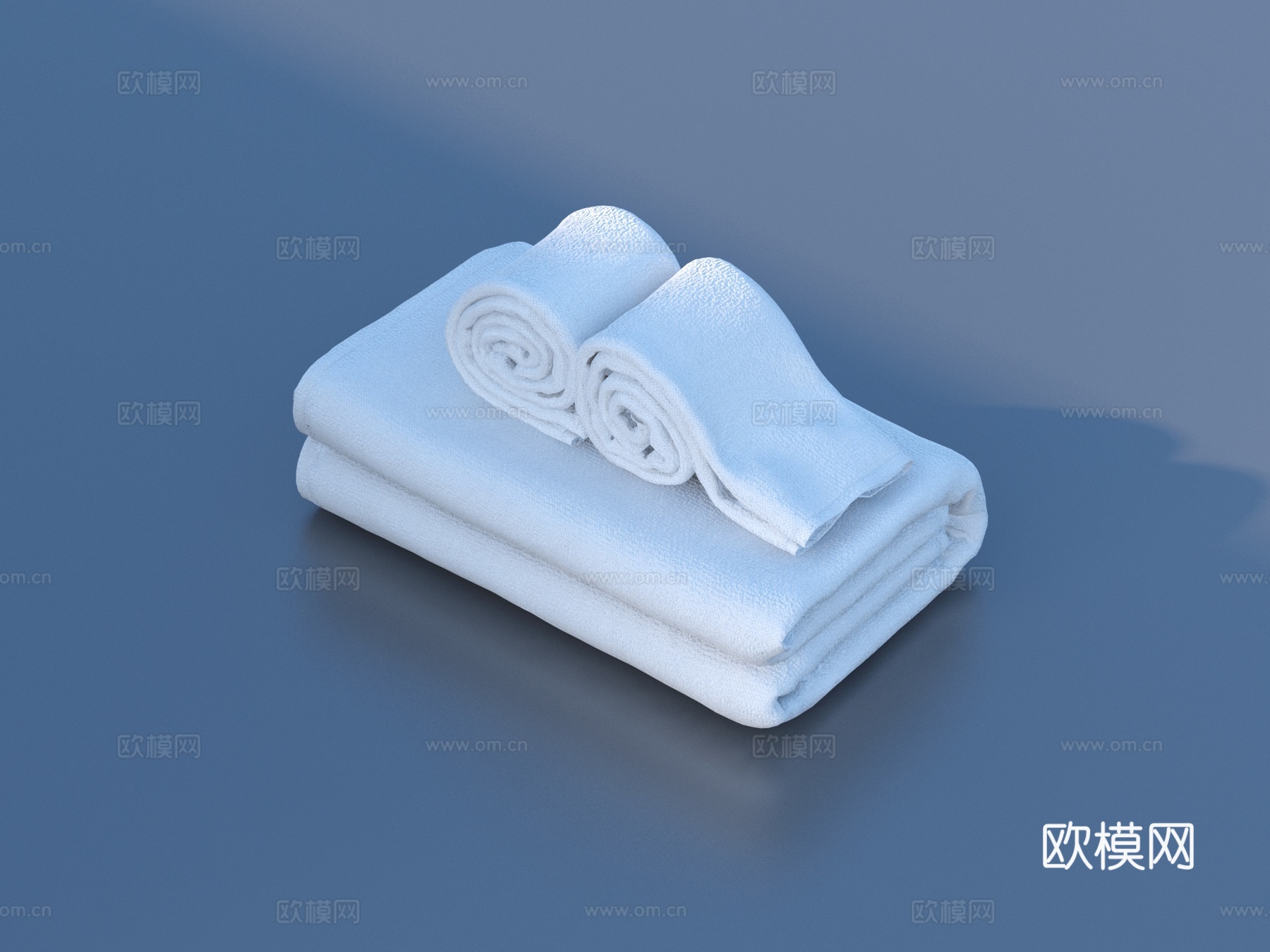 毛巾 浴巾 洗浴用品su模型