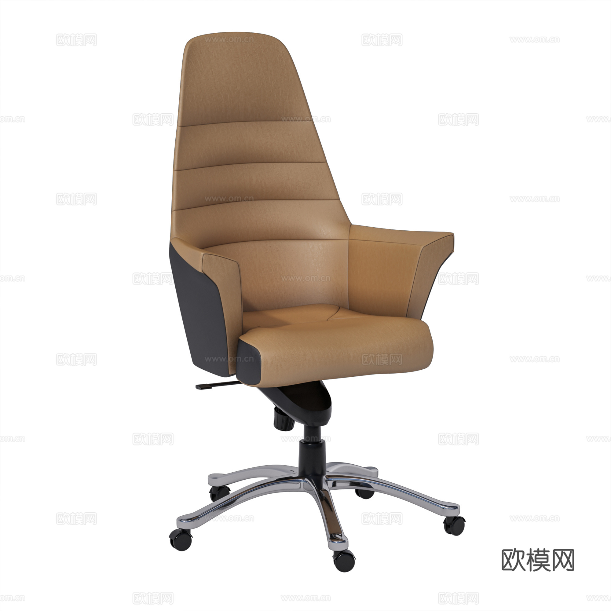 现代办公椅 培训椅 会议椅 职员椅3d模型