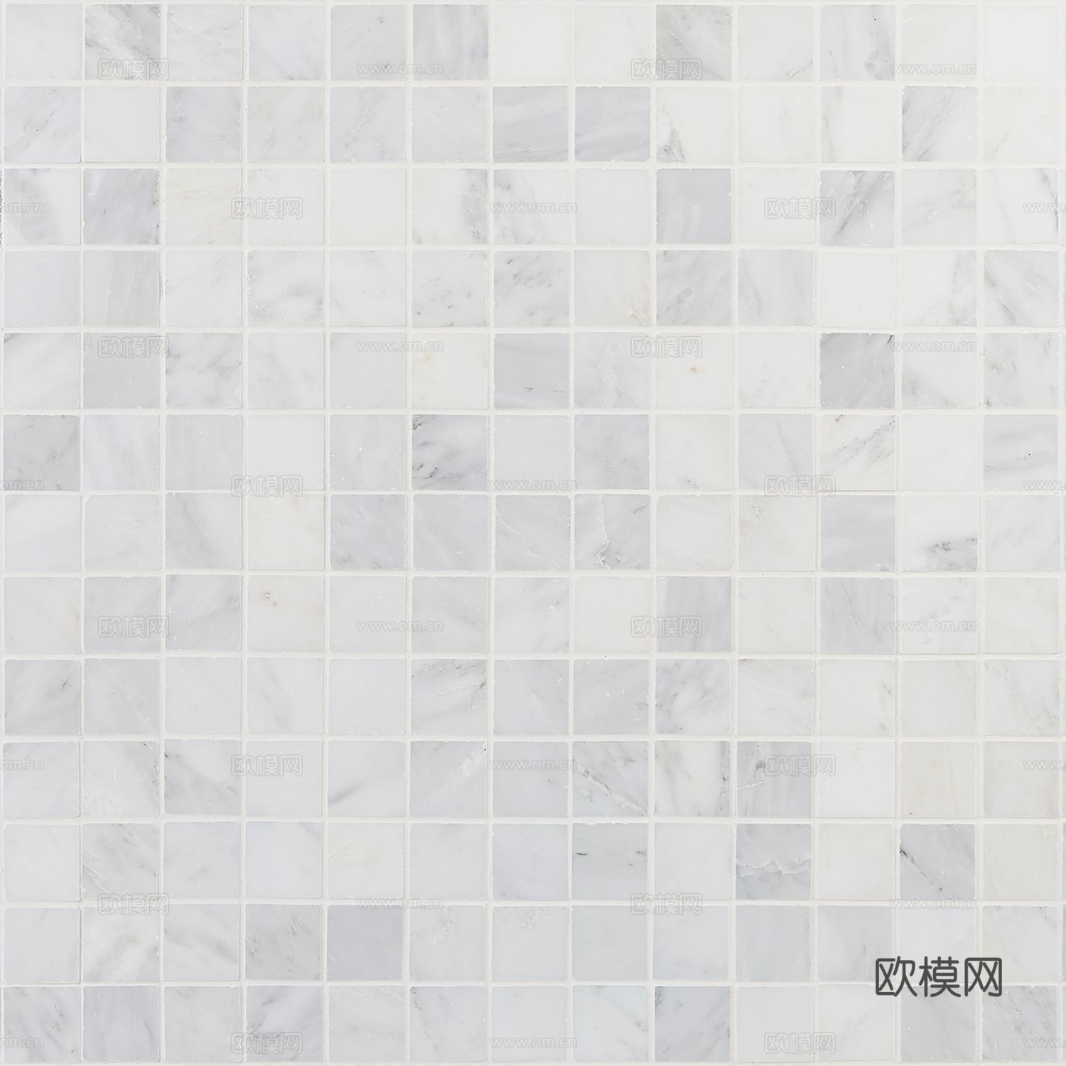白色马赛克瓷砖