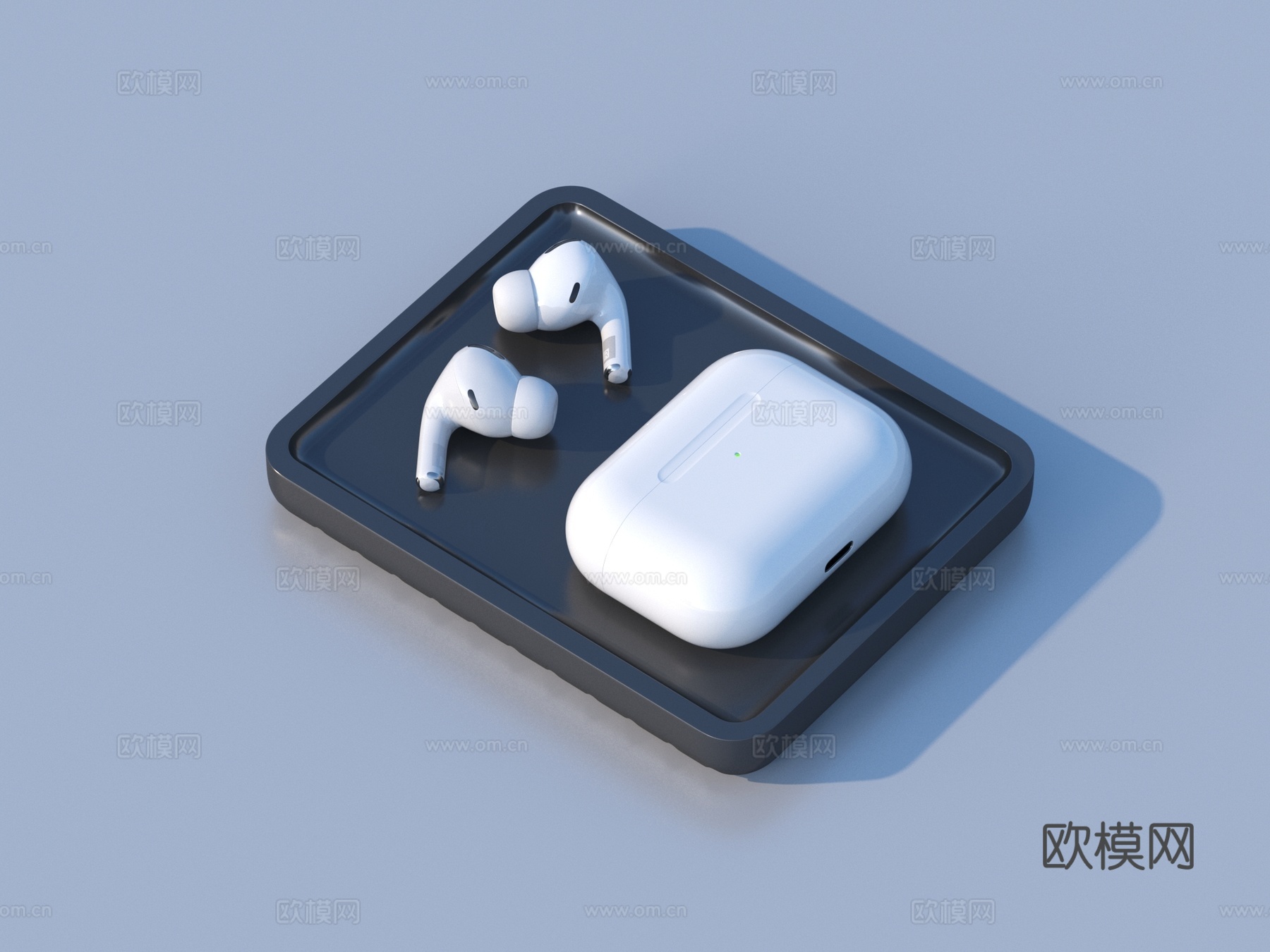 耳机 蓝牙耳机 无线耳机 智能耳机3d模型