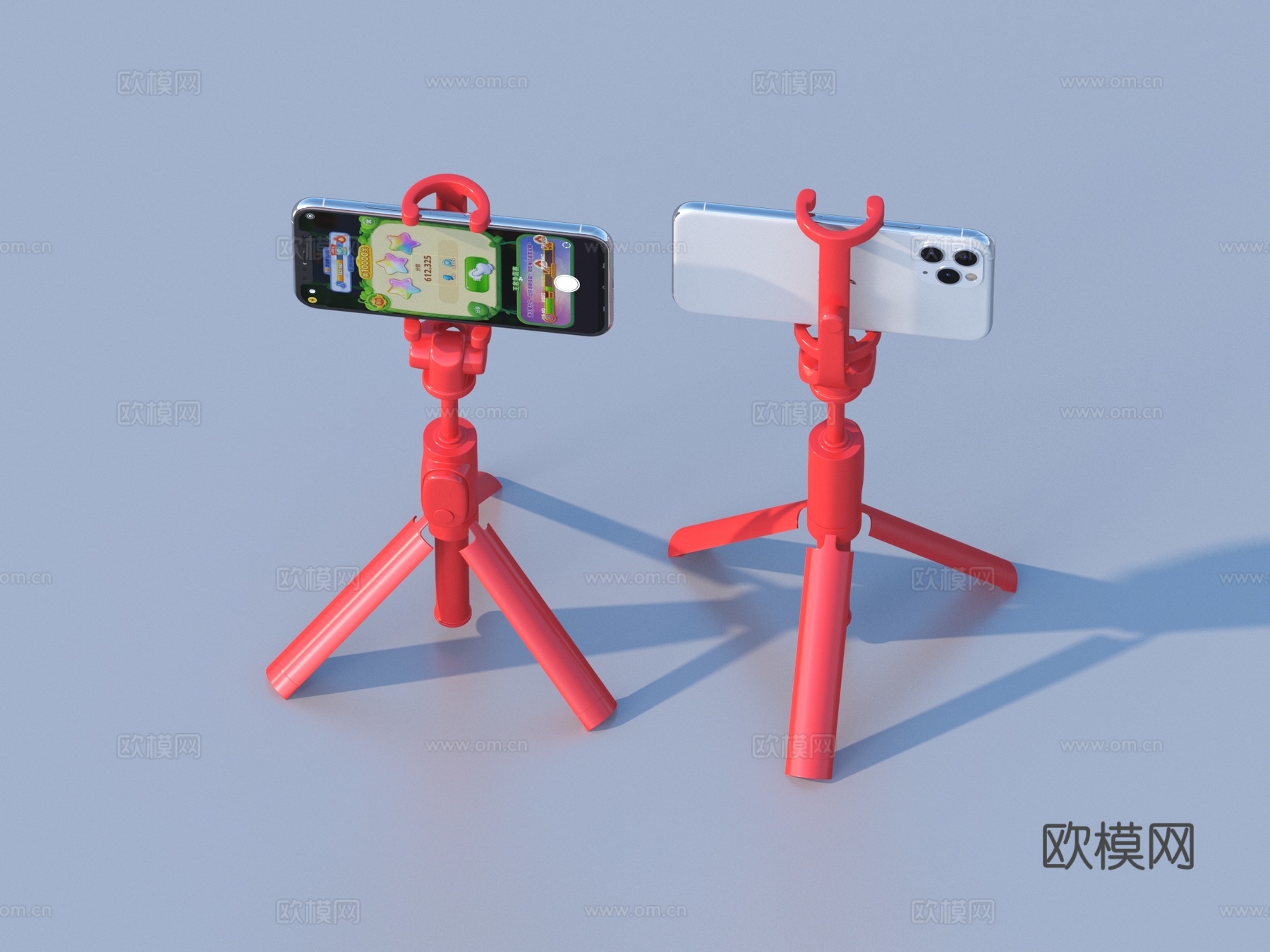 支架 自拍杆 五金件3d模型