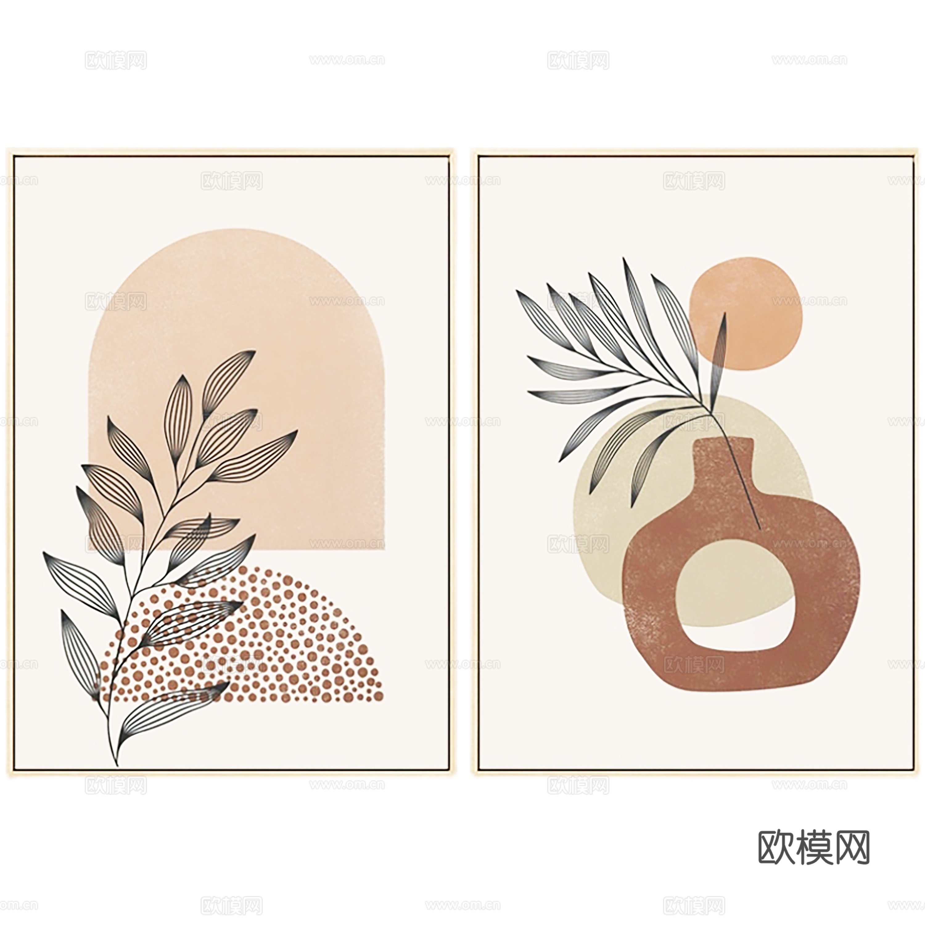 现代装饰画  简约挂画  抽象画肌理画