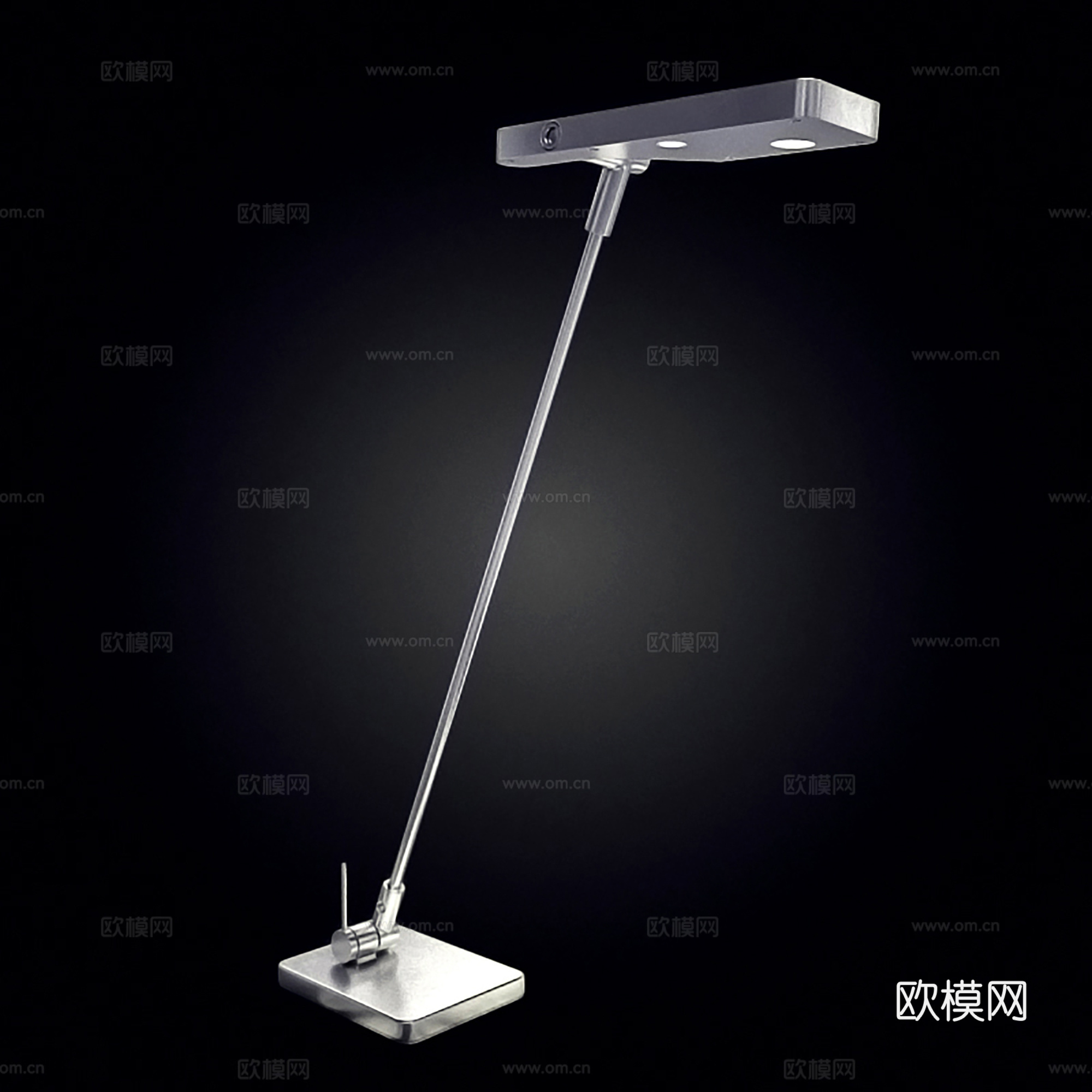 工业风台灯  阅读灯 护眼台灯3d模型