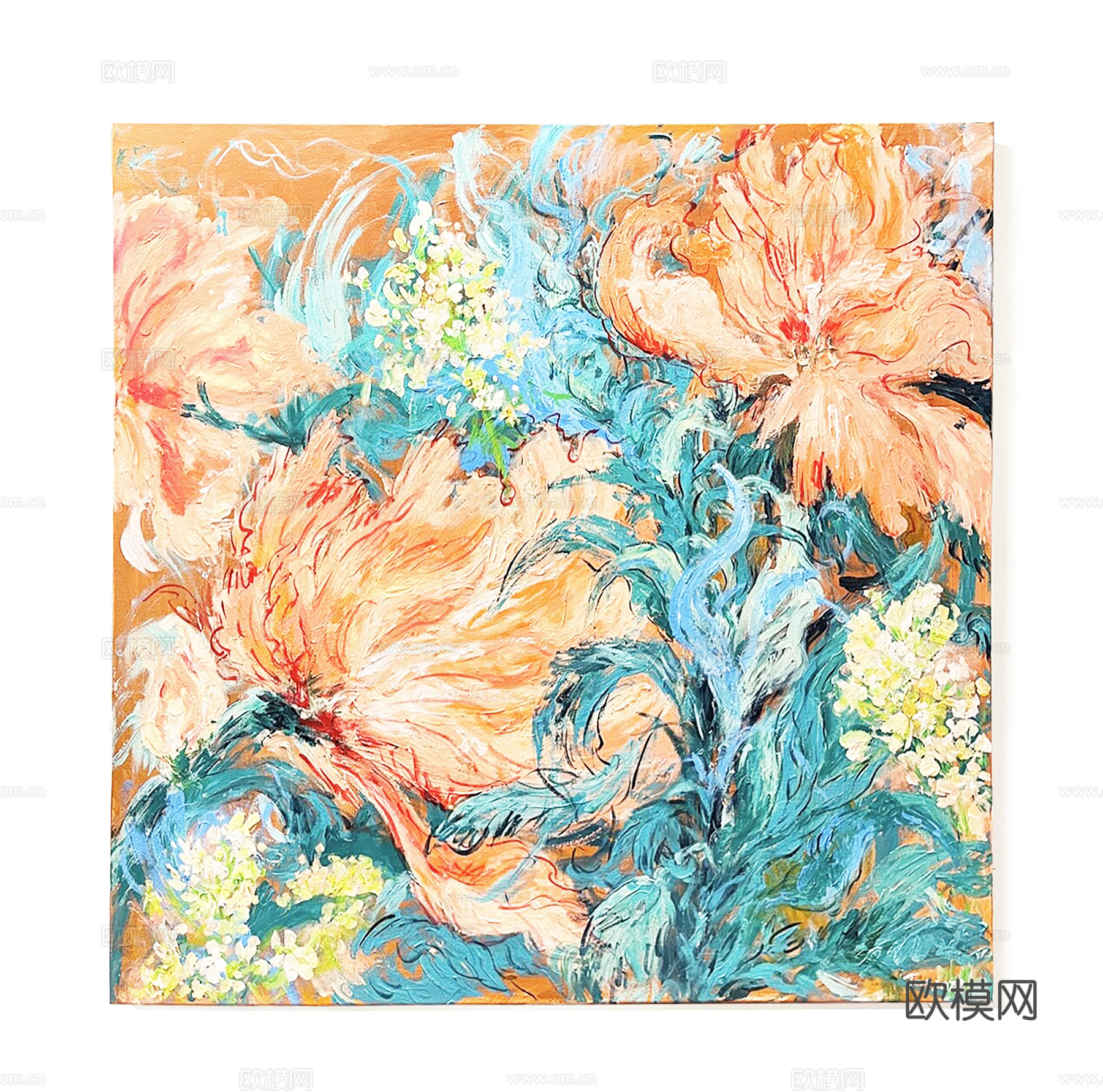 现代装饰画  简约挂画 油画