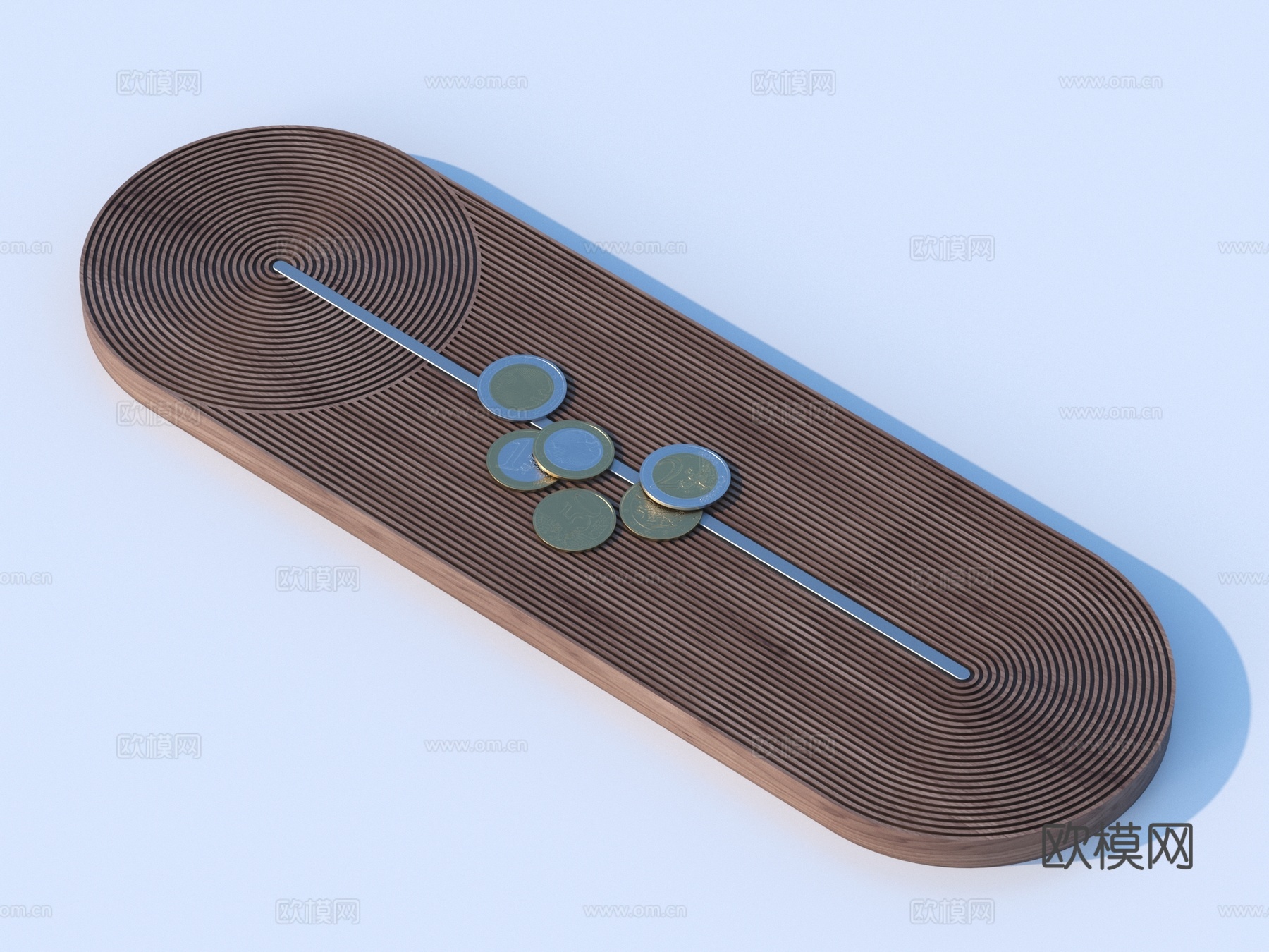 硬币 生活用品 工艺摆件 艺术品su模型