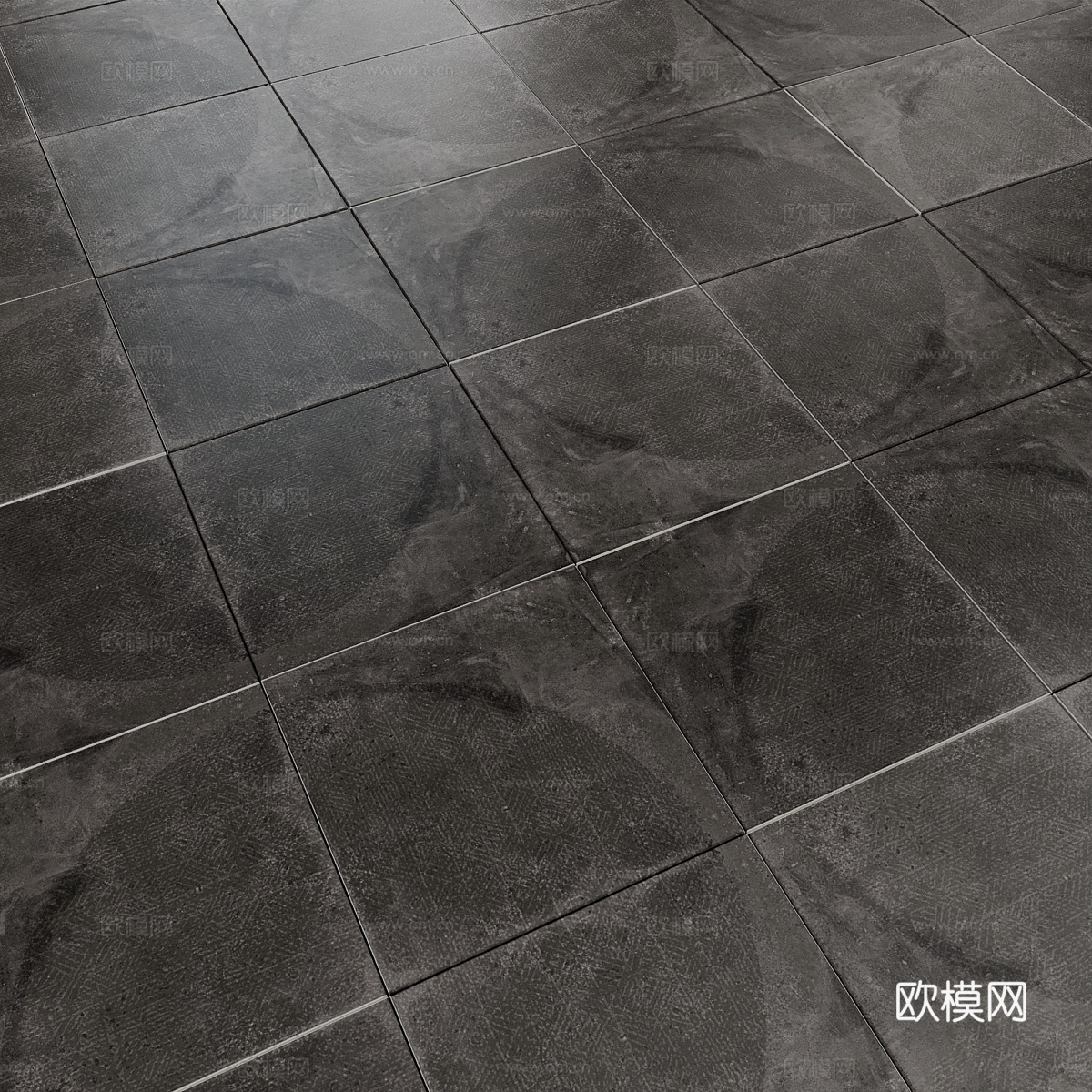 新中式瓷砖 花砖 仿古砖3d模型