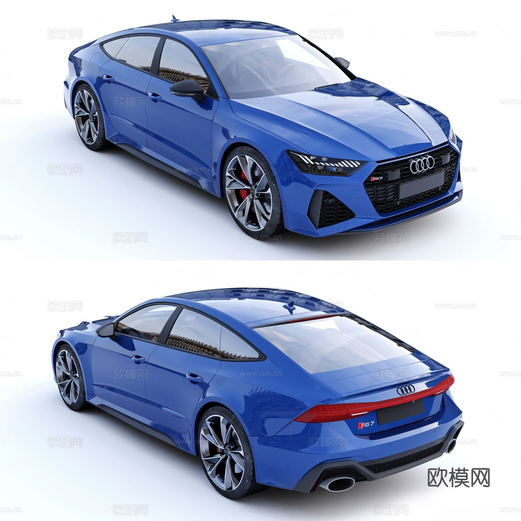现代奥迪汽车su模型下载