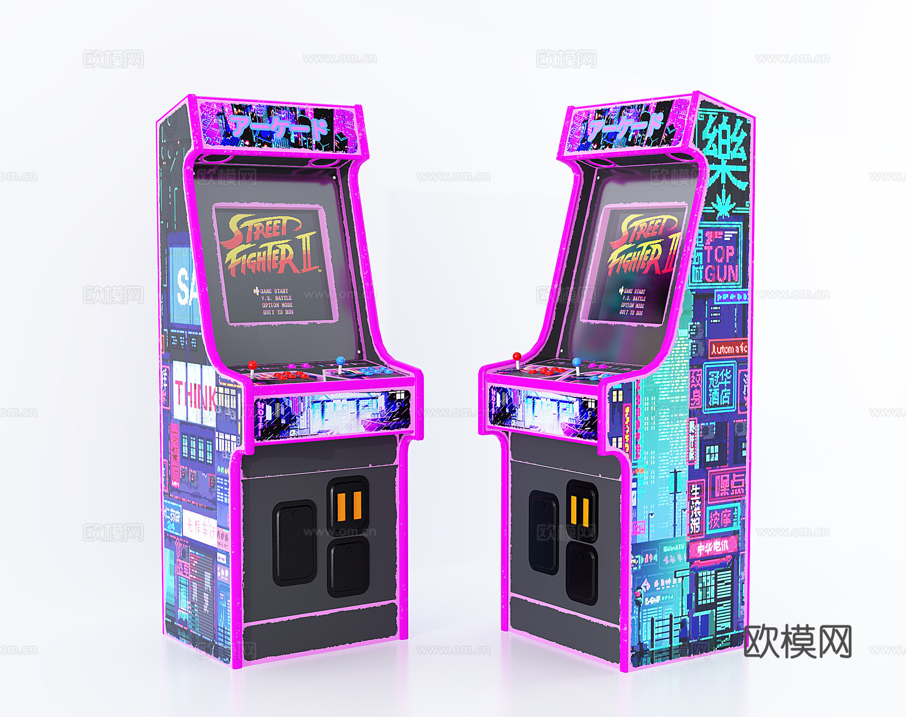现代电子游戏机su模型下载