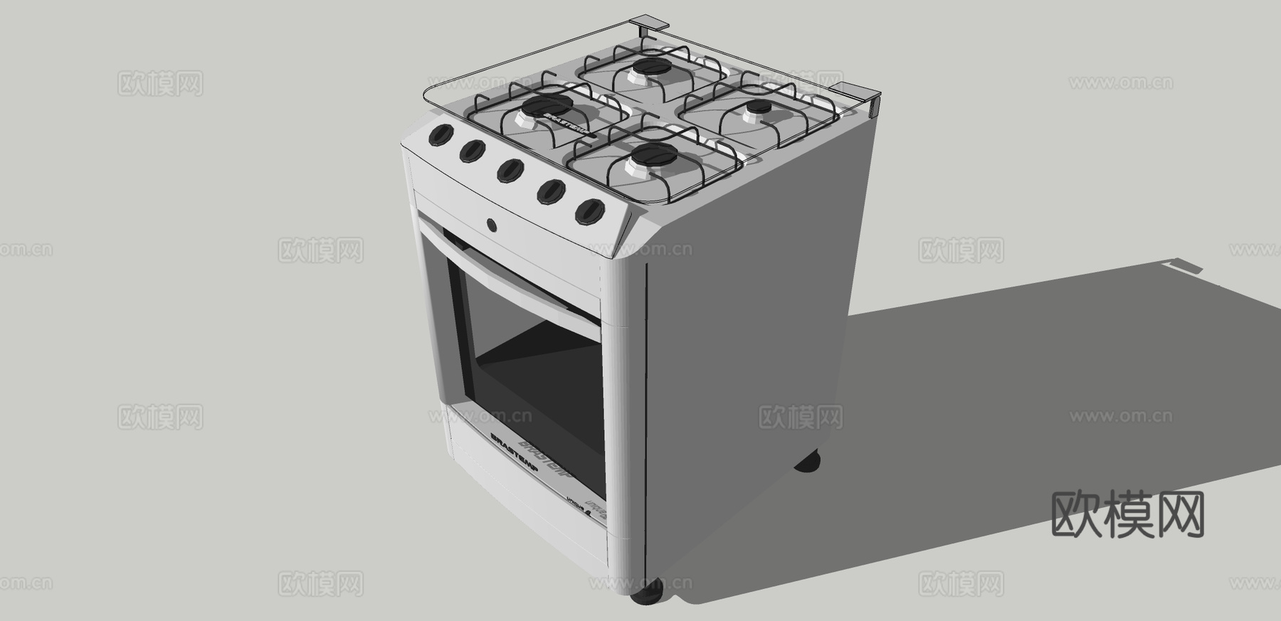 现代集成灶su模型下载