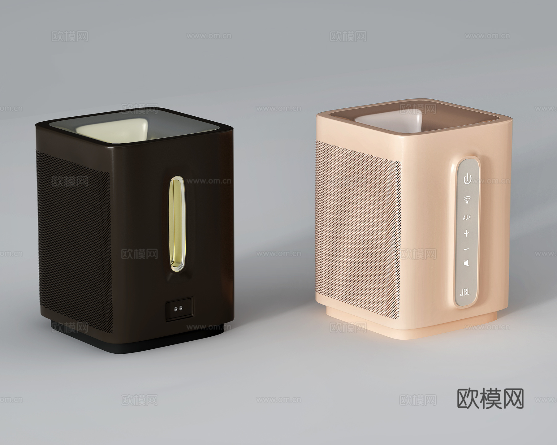 现代音响蓝牙音箱su模型下载