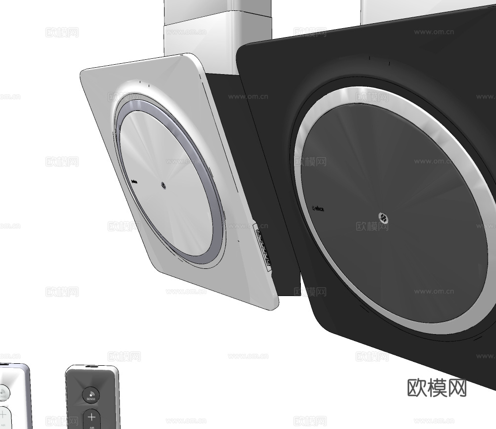 现代吸油烟机su模型下载
