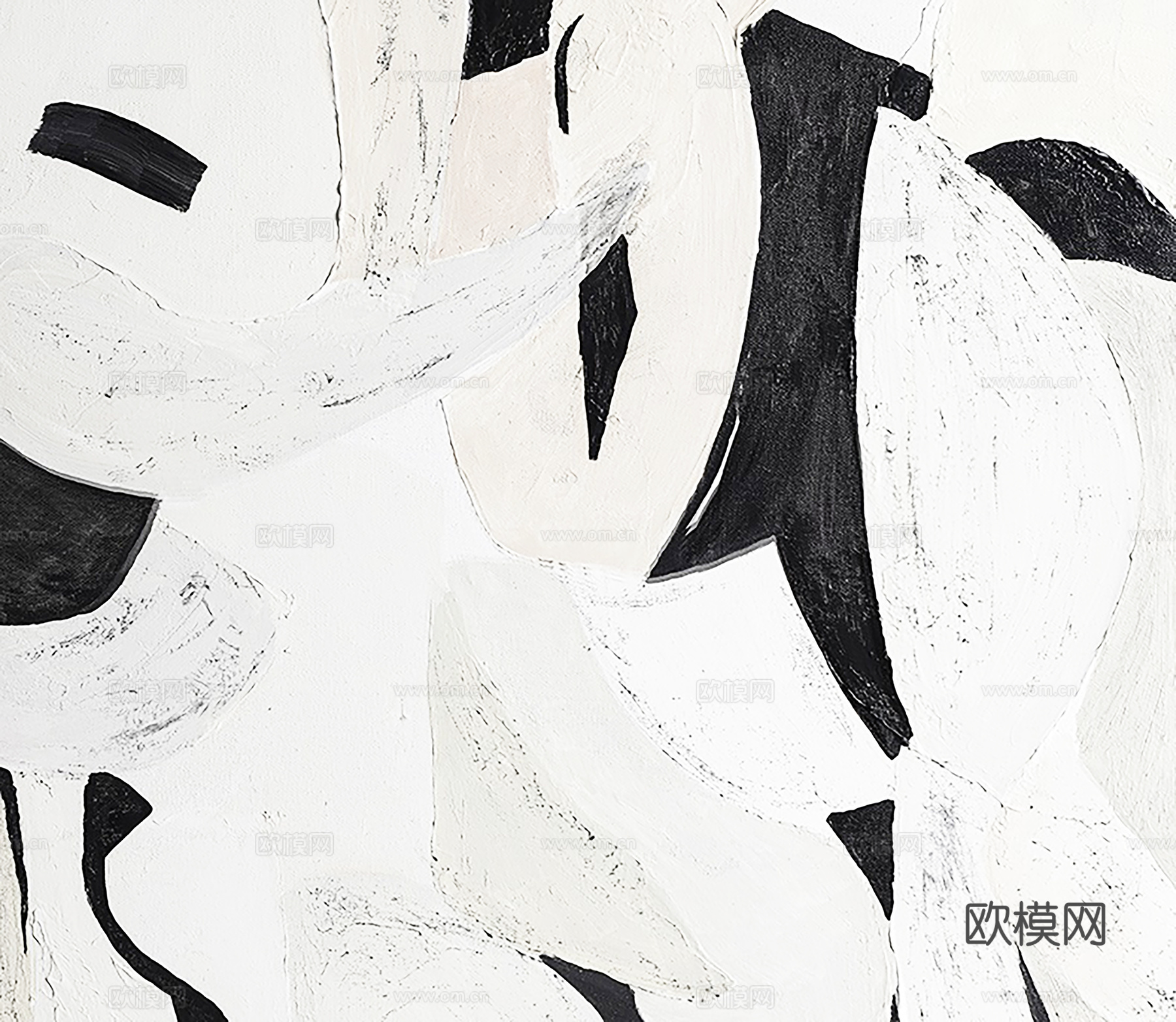 现代装饰画  简约挂画  黑白挂画
