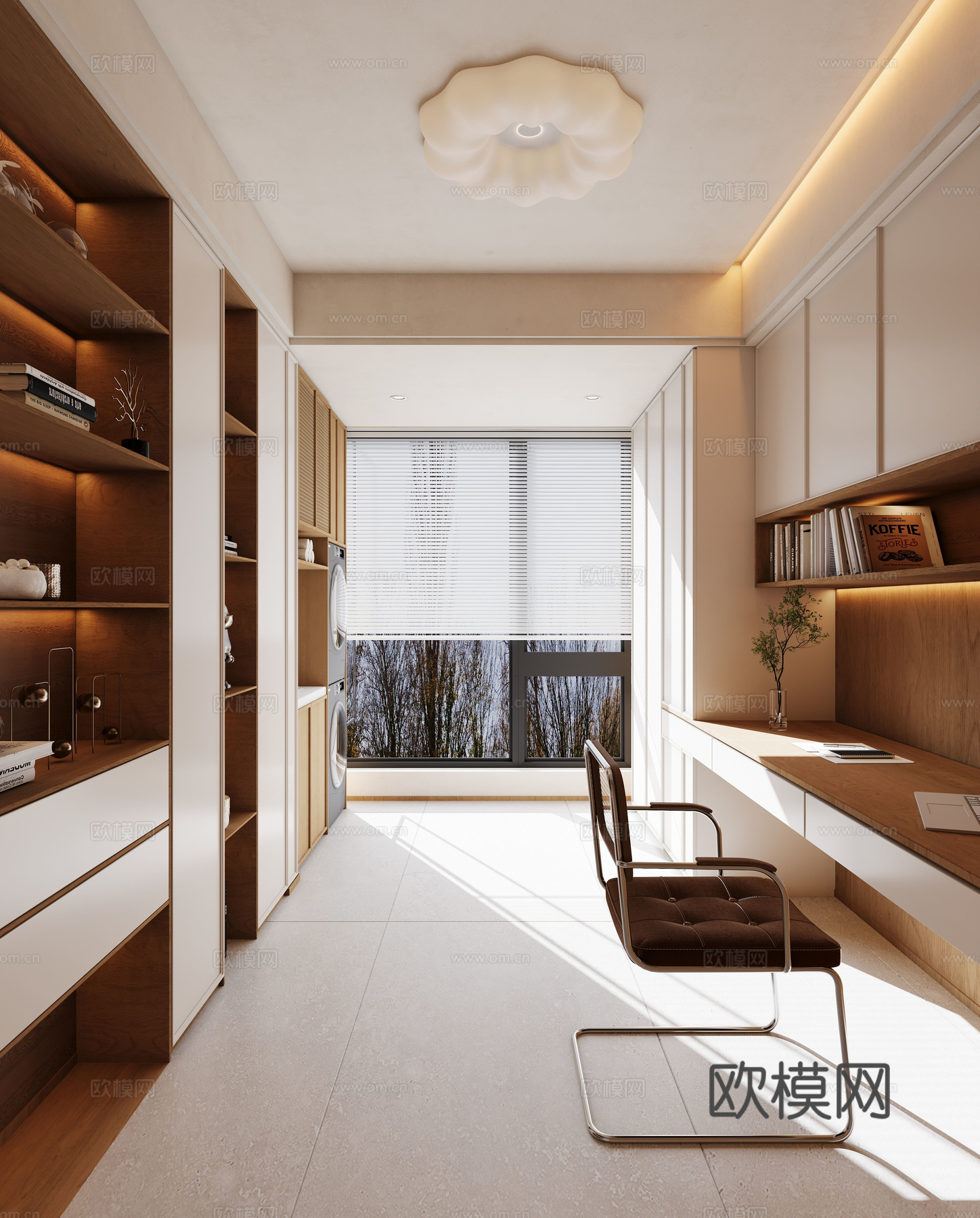 宋式美学书房3d模型
