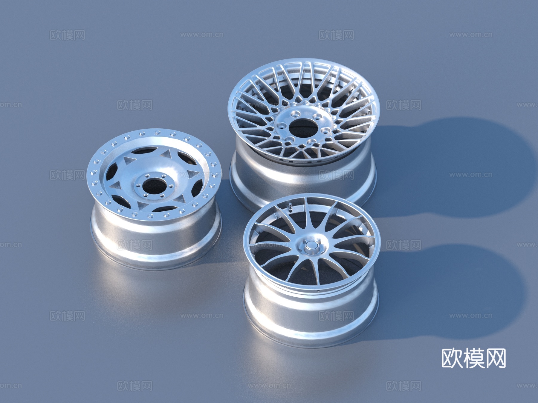 轮毂 轮子 车轮 轮胎 汽车轮3d模型