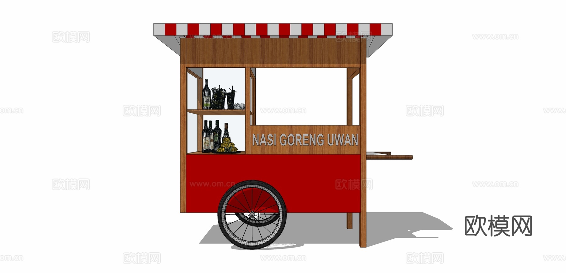 现代售卖车su模型下载