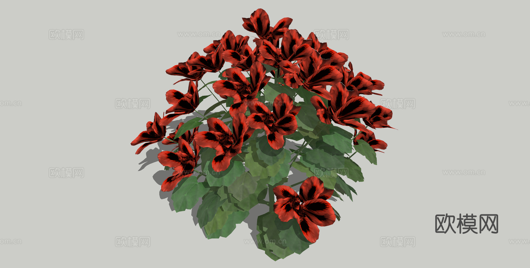 鲜花su模型下载