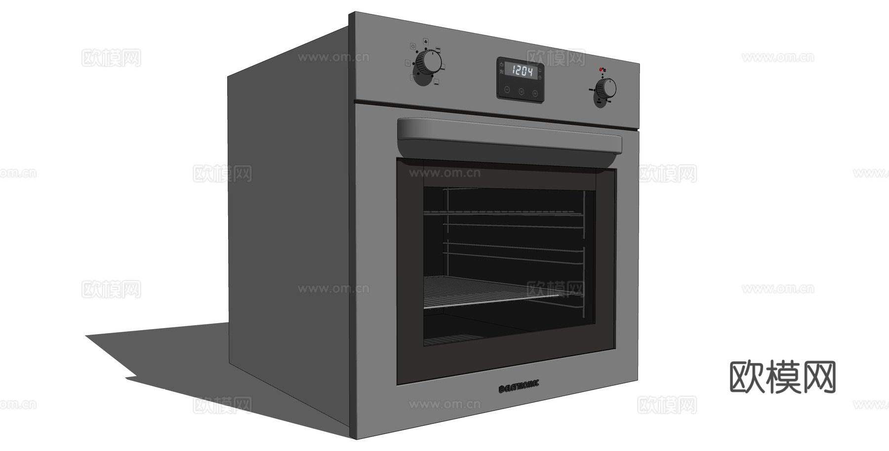 现代微波炉su模型下载