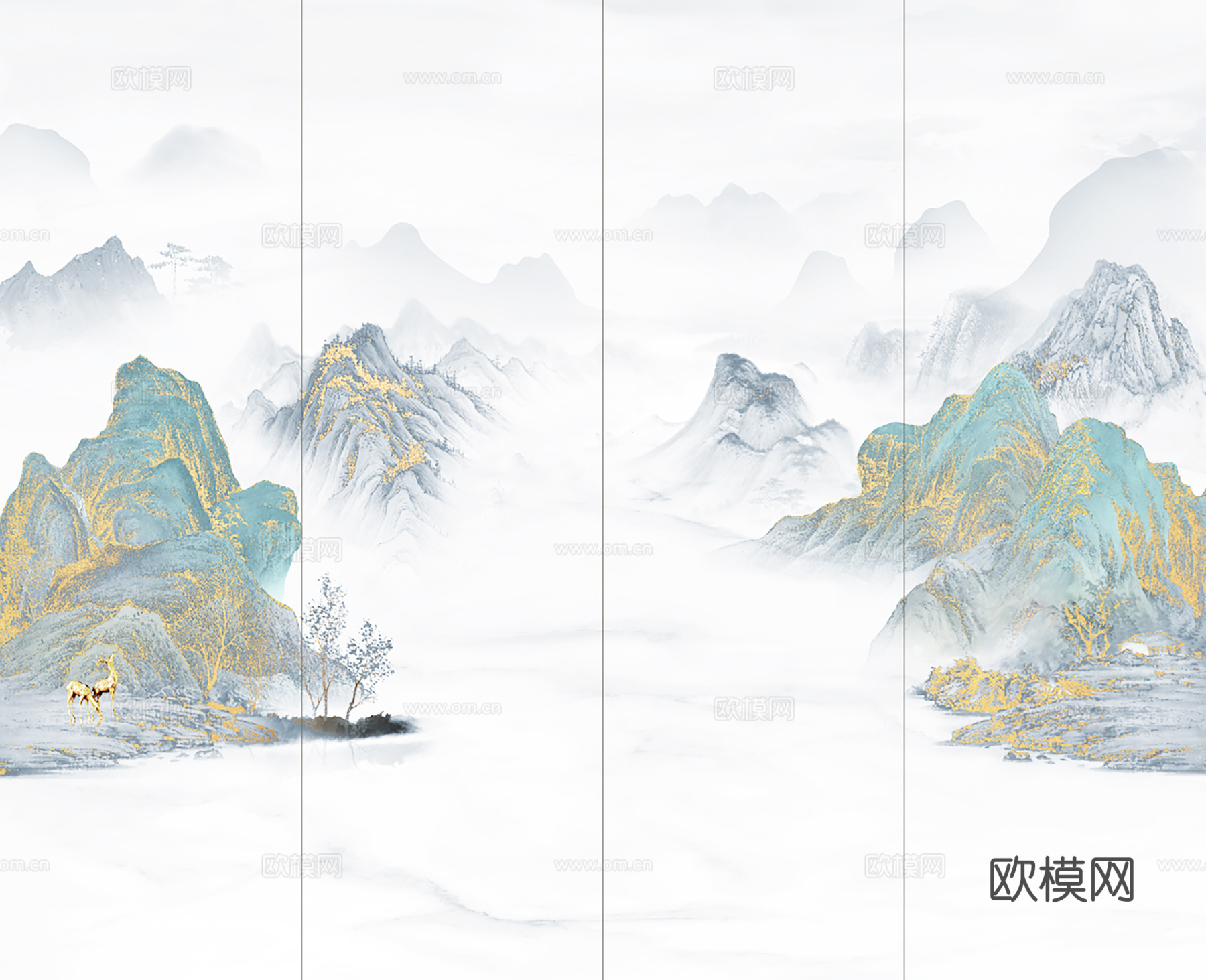 新中式中式壁纸  壁布 墙布