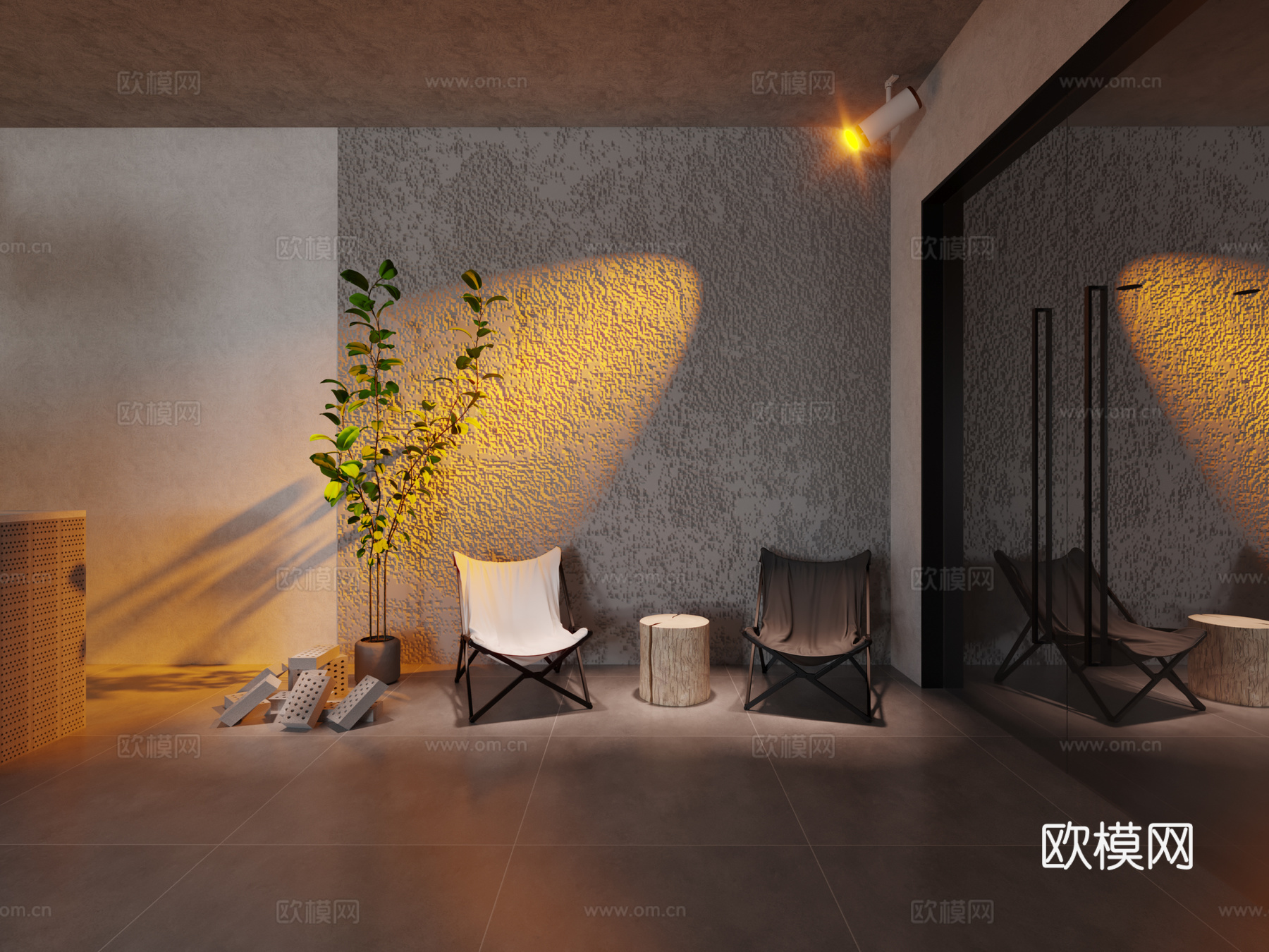 叙利亚风理发店3d模型