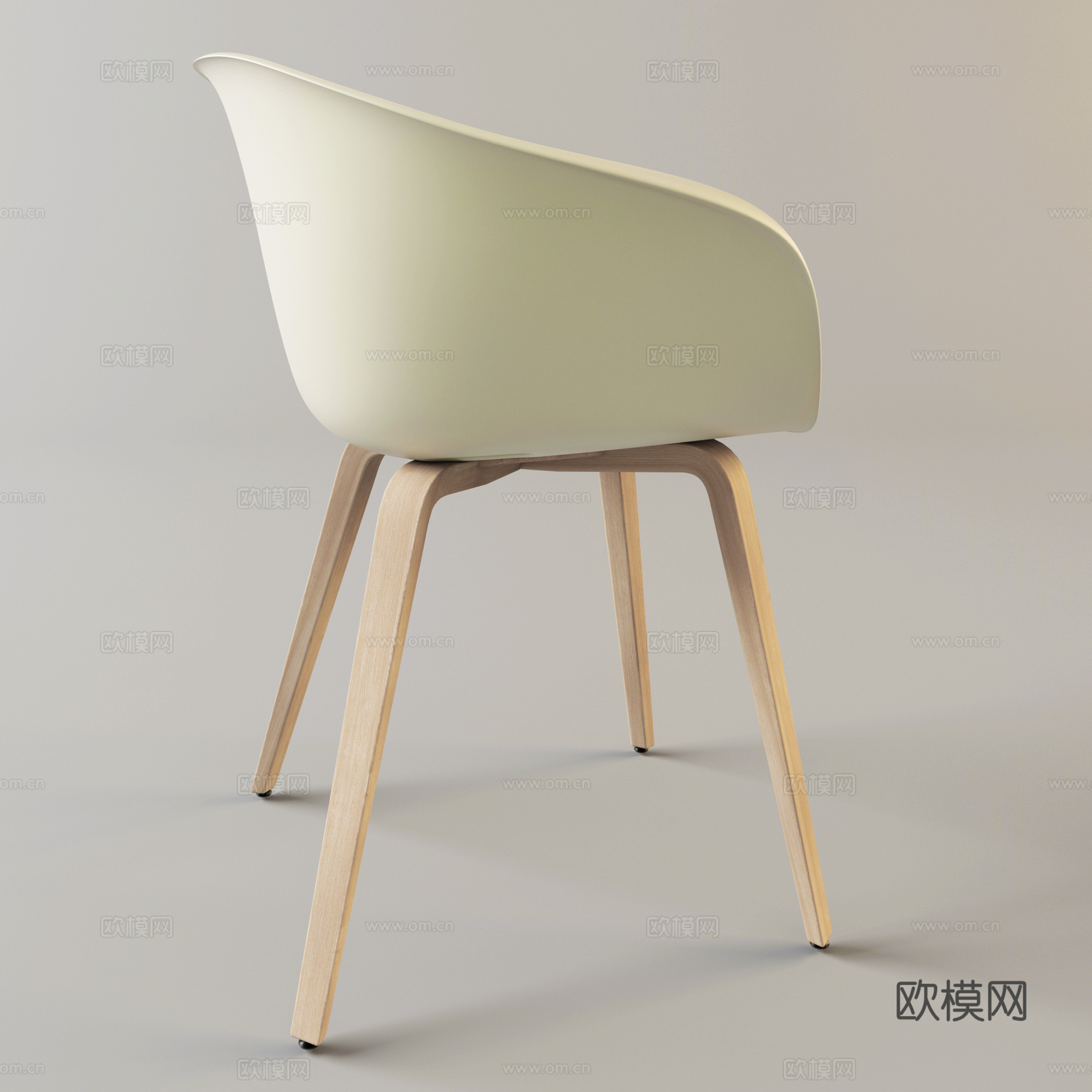 现代休闲椅 儿童单椅 餐椅3d模型