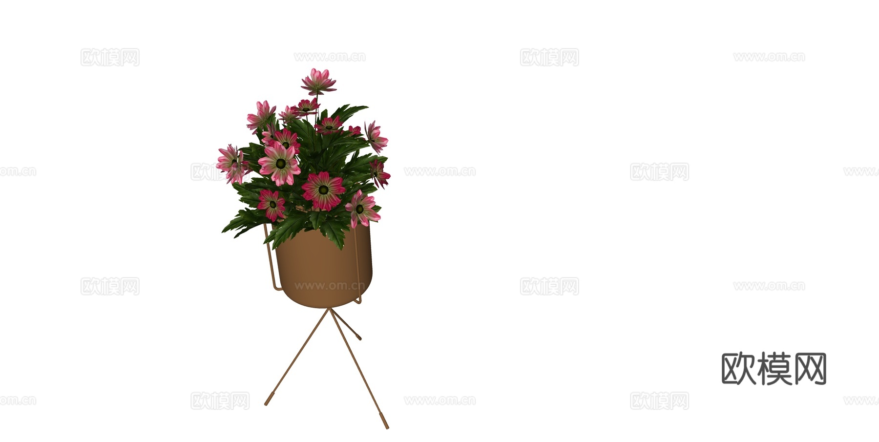 植物 盆栽 盆景 花卉su模型下载