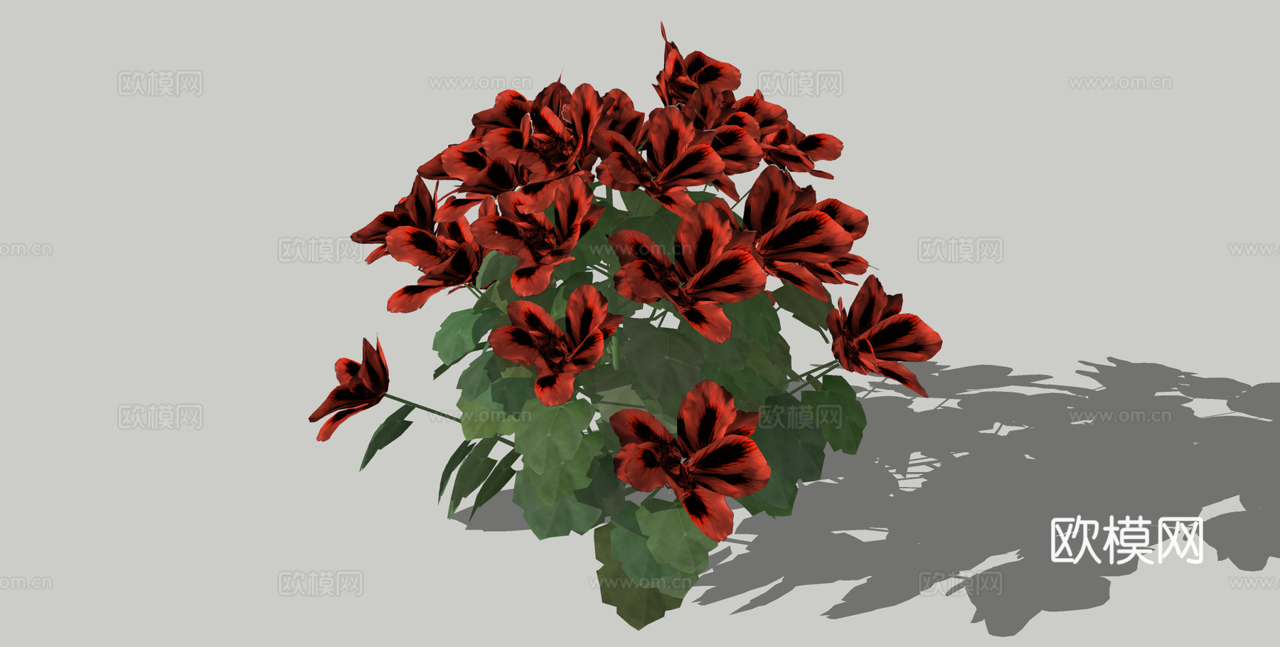 鲜花su模型下载