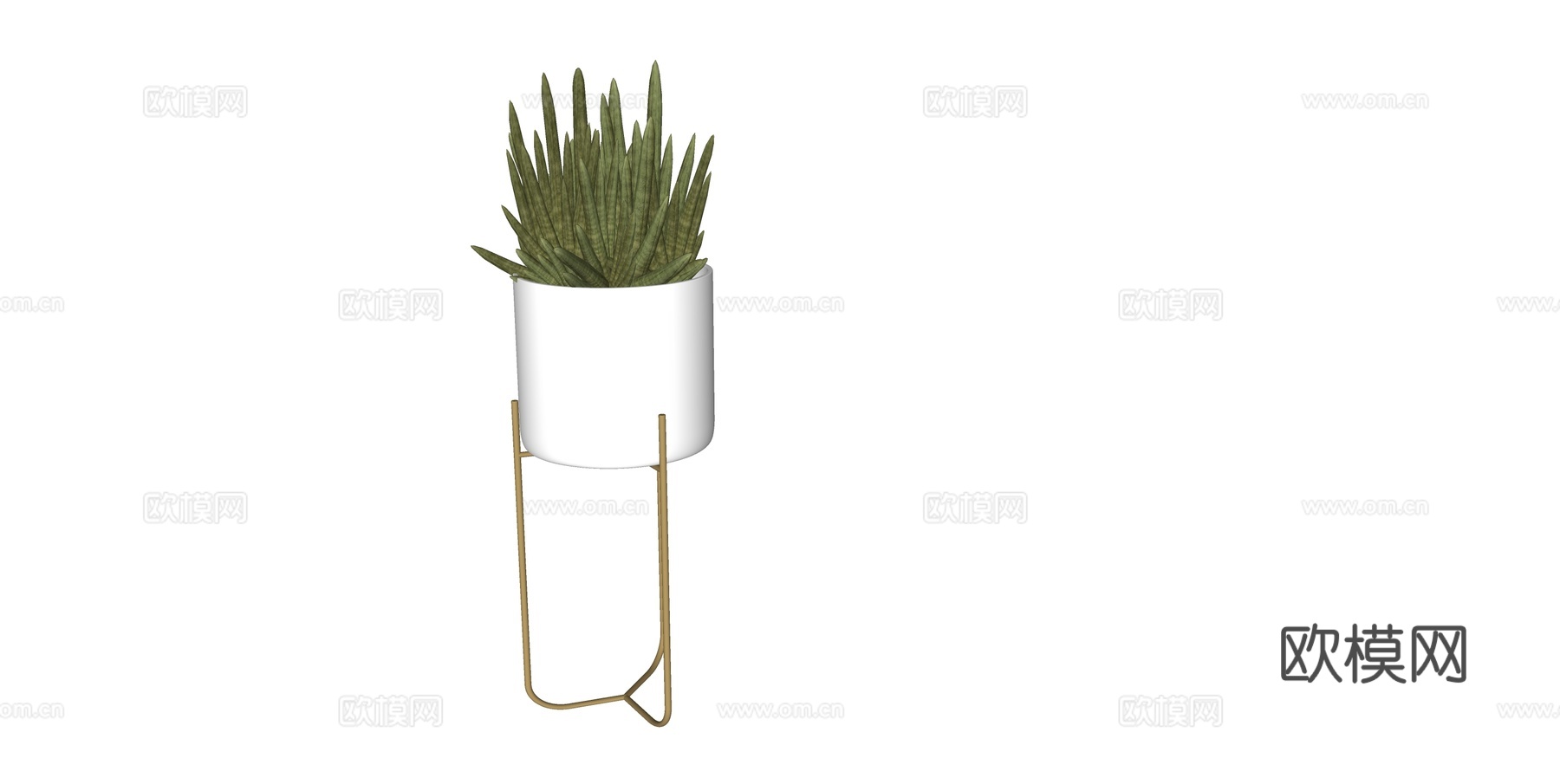 植物 盆栽 盆景 花卉su模型下载