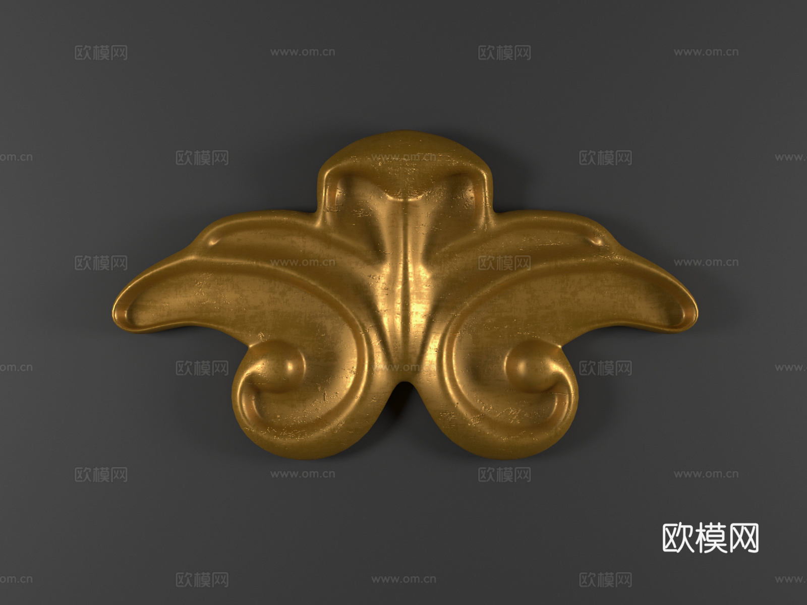 简欧欧式雕花模型3d模型