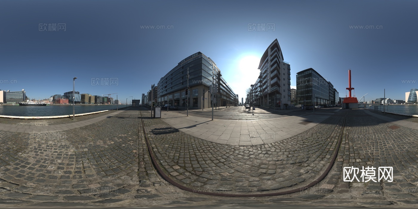 城市街道高清HDR