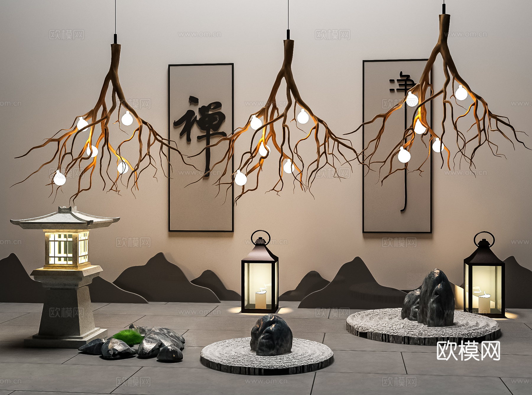 景观小品3d模型