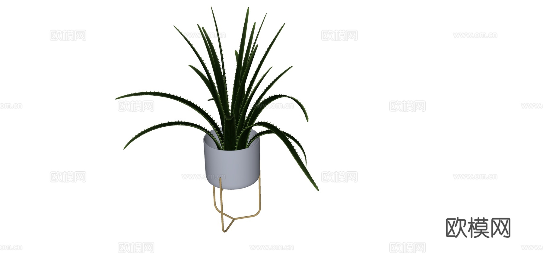 植物 盆栽 盆景 花卉su模型下载