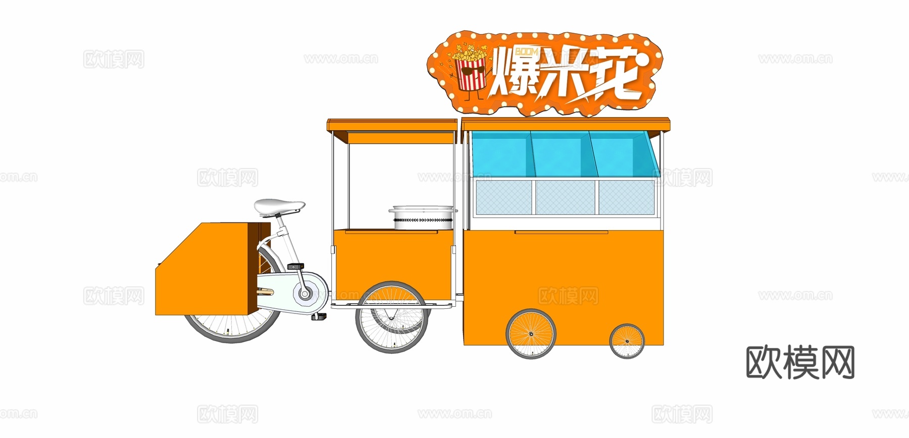 现代售卖车su模型下载