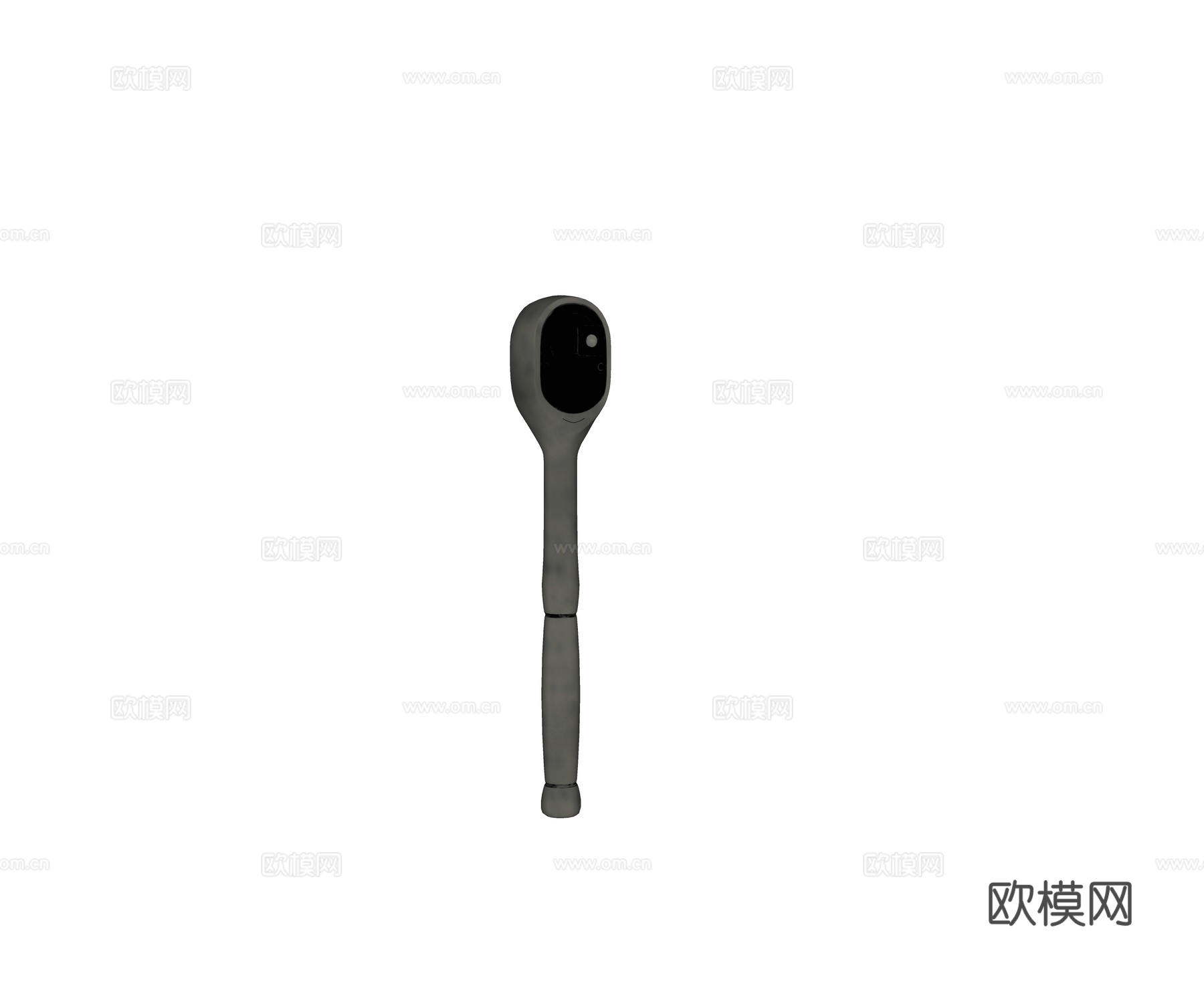 现代车辆维修工具 棘轮金属扳手su模型