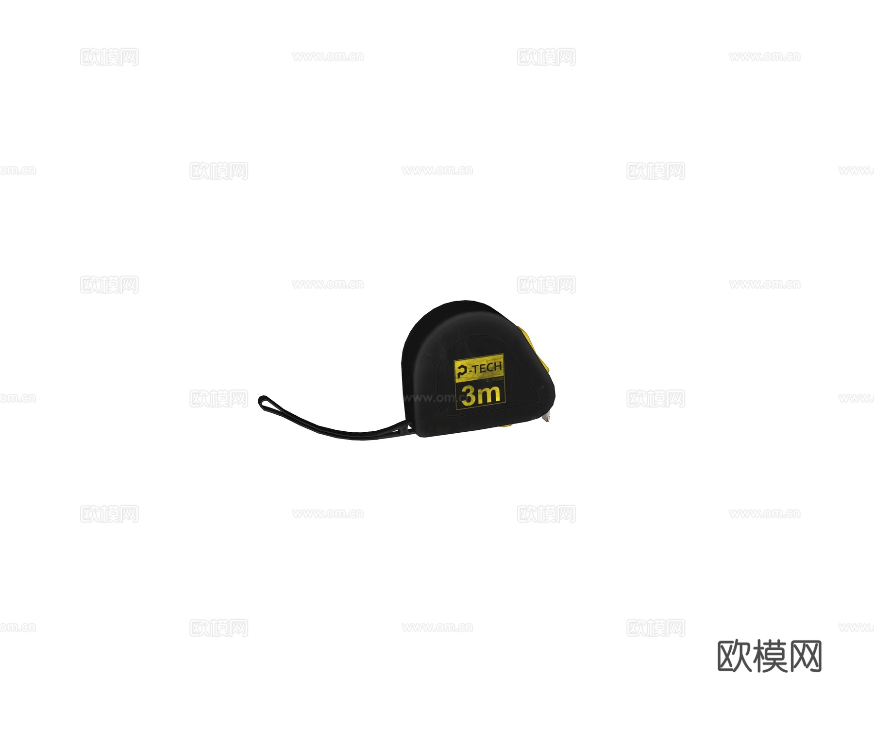 现代测量工具 卷尺su模型