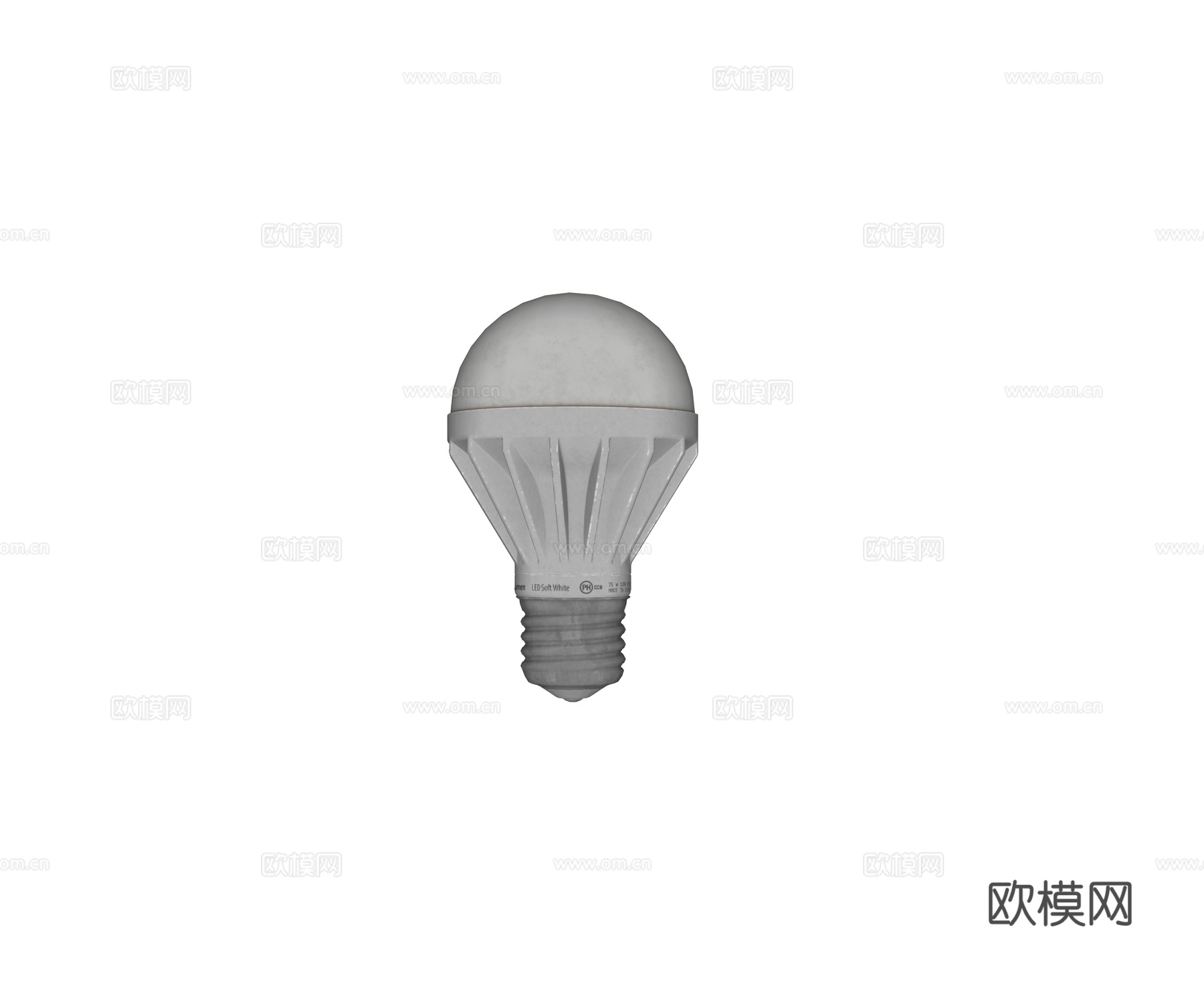现代照明灯具 电灯泡su模型
