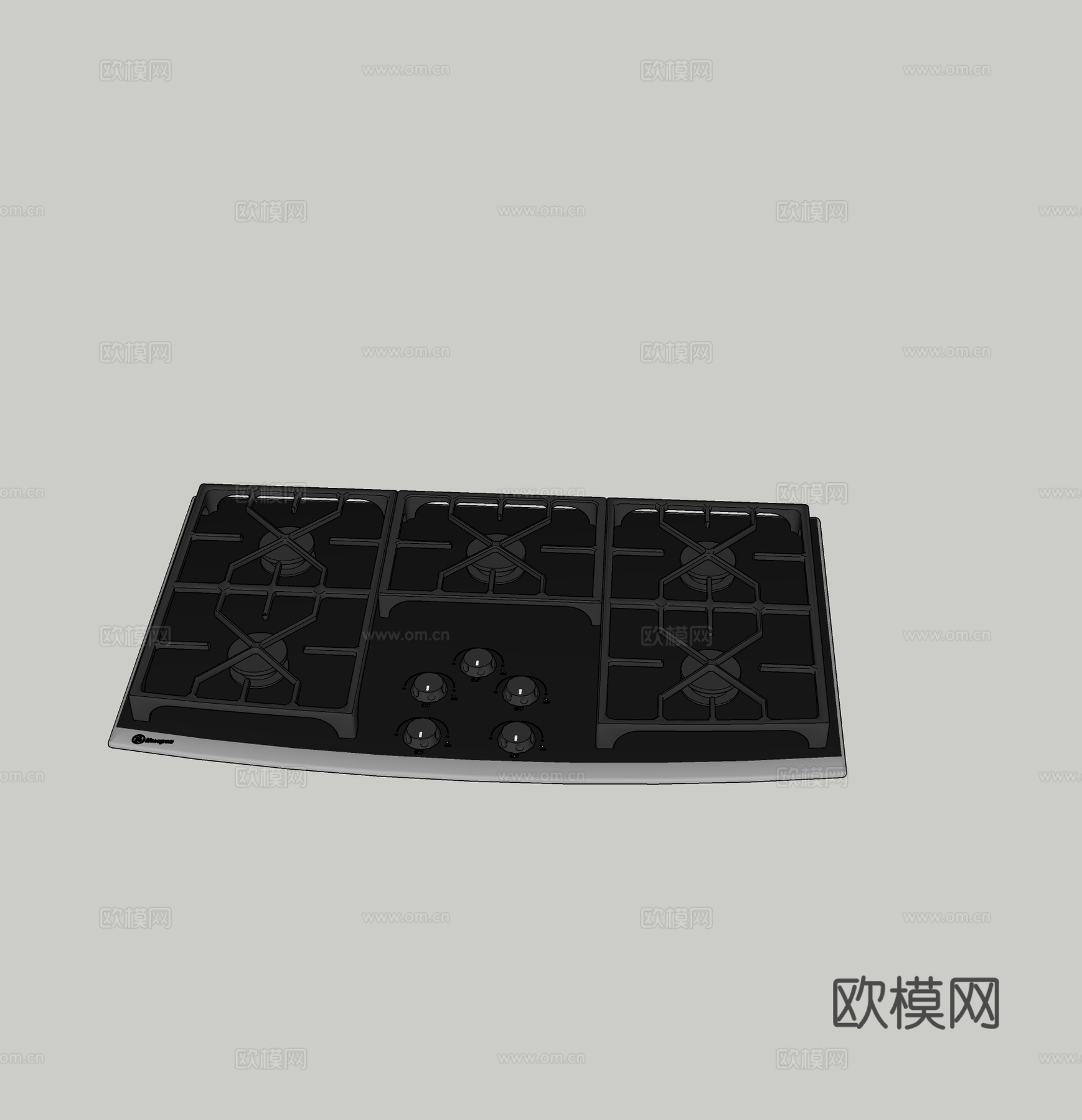 现代厨房电磁炉免费su模型下载