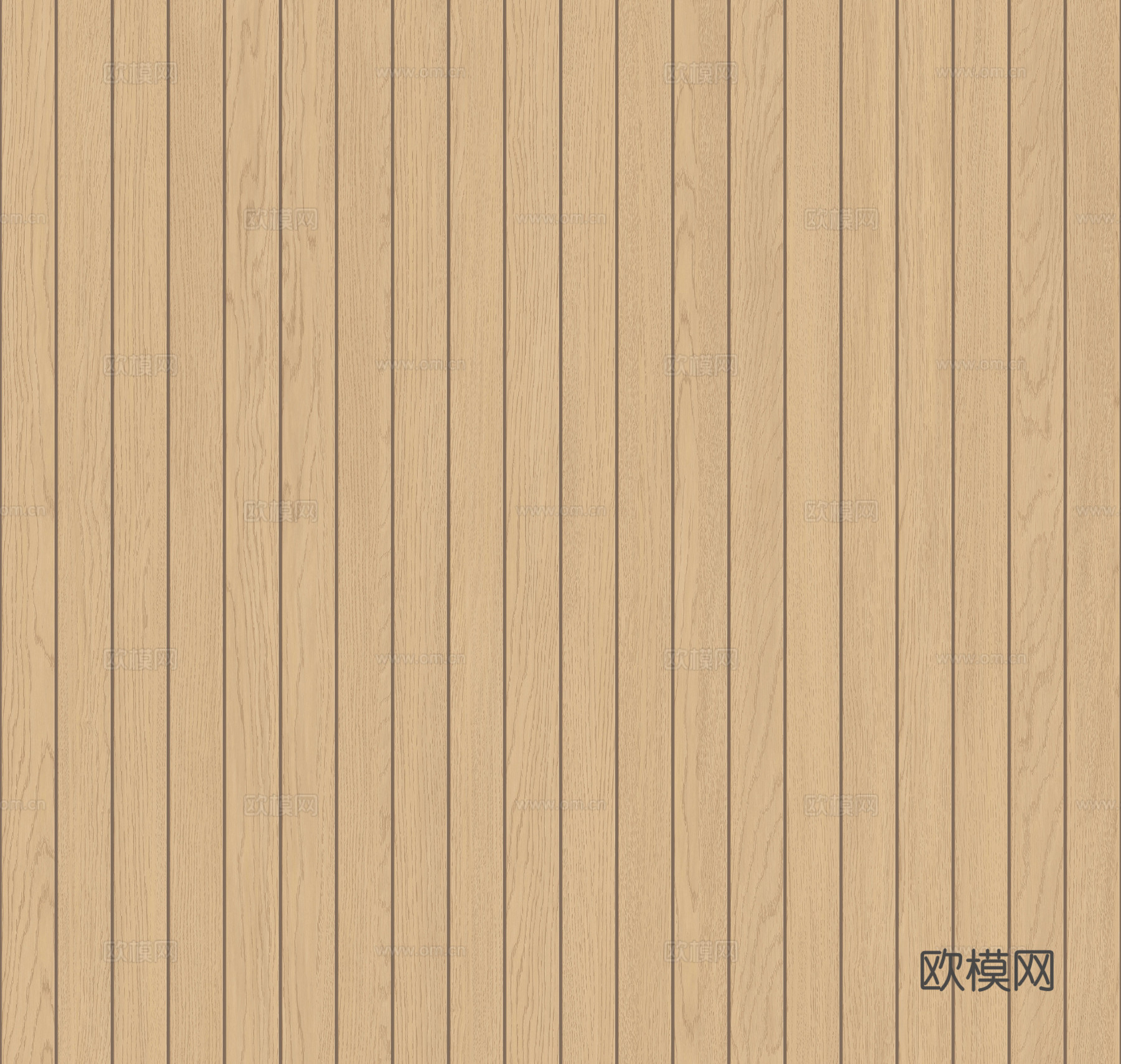 现代新中式防腐木地板