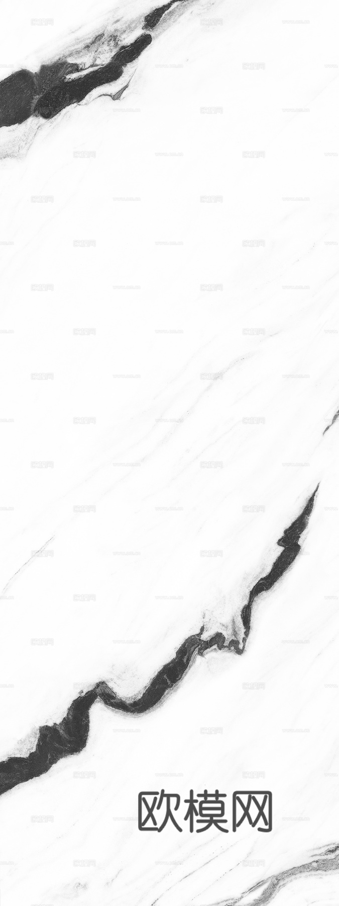 熊猫白大理石 哑光大理石 地砖瓷砖