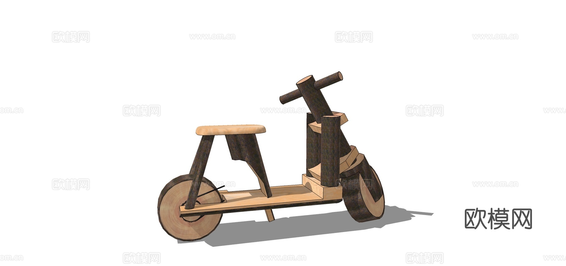 现代儿童玩具su模型下载