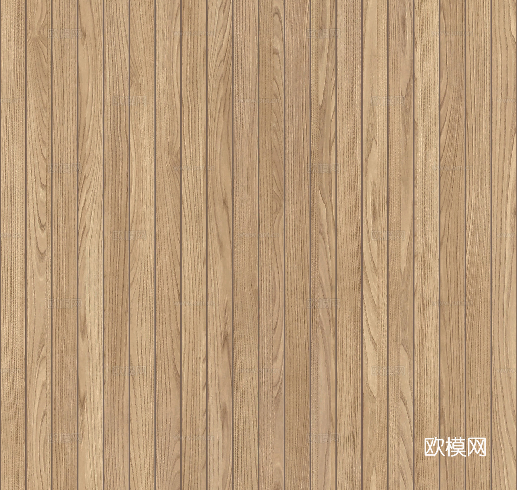 现代新中式防腐木地板