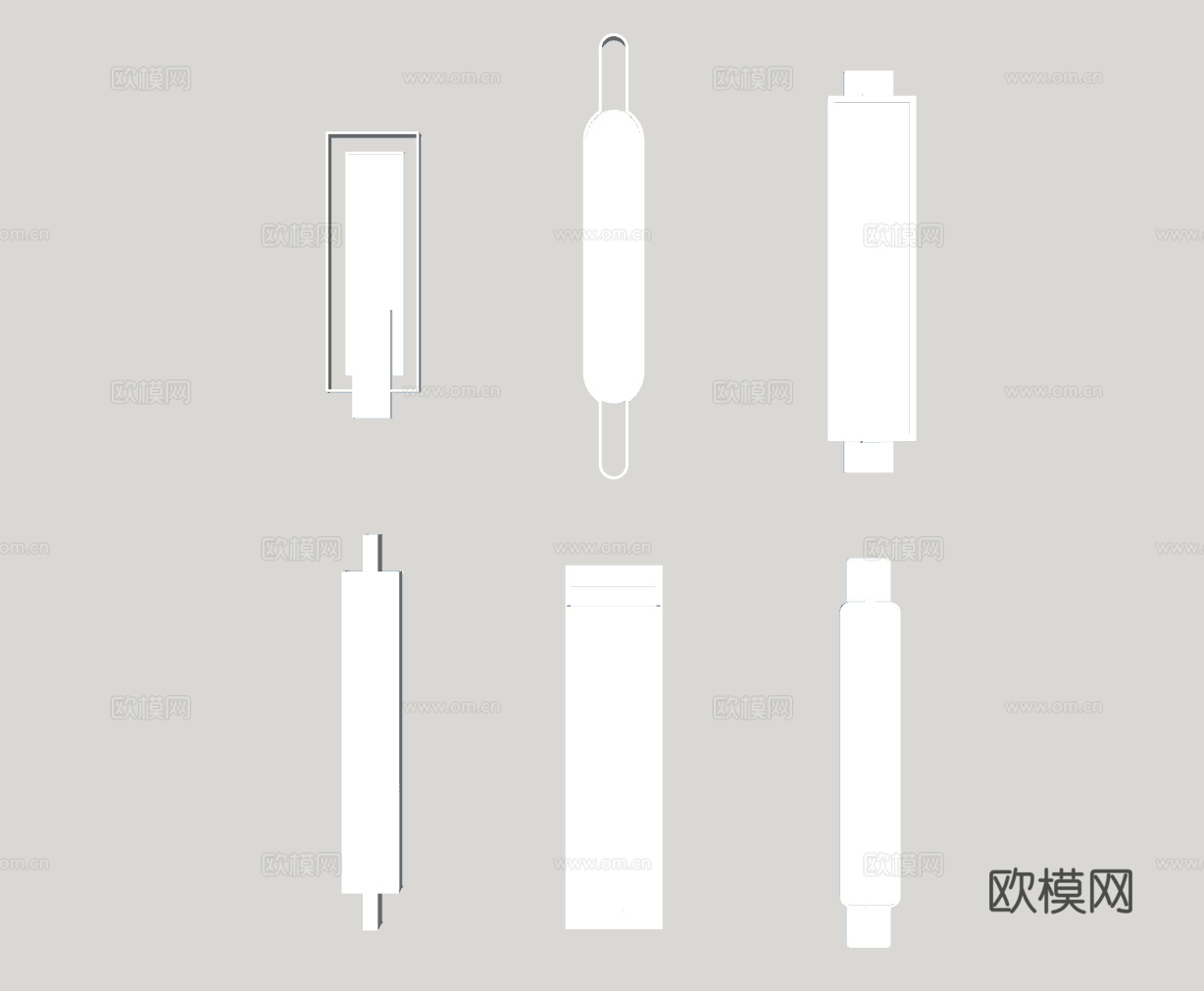新中式轻奢壁灯su模型下载