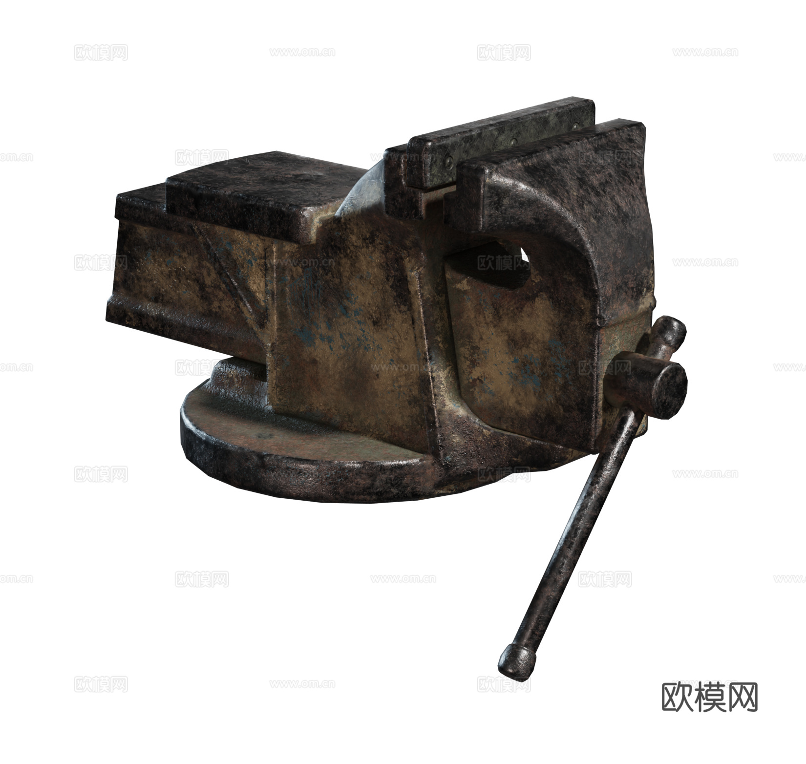 现代工业器材 铁器 钢筋掰弯加工器材su模型