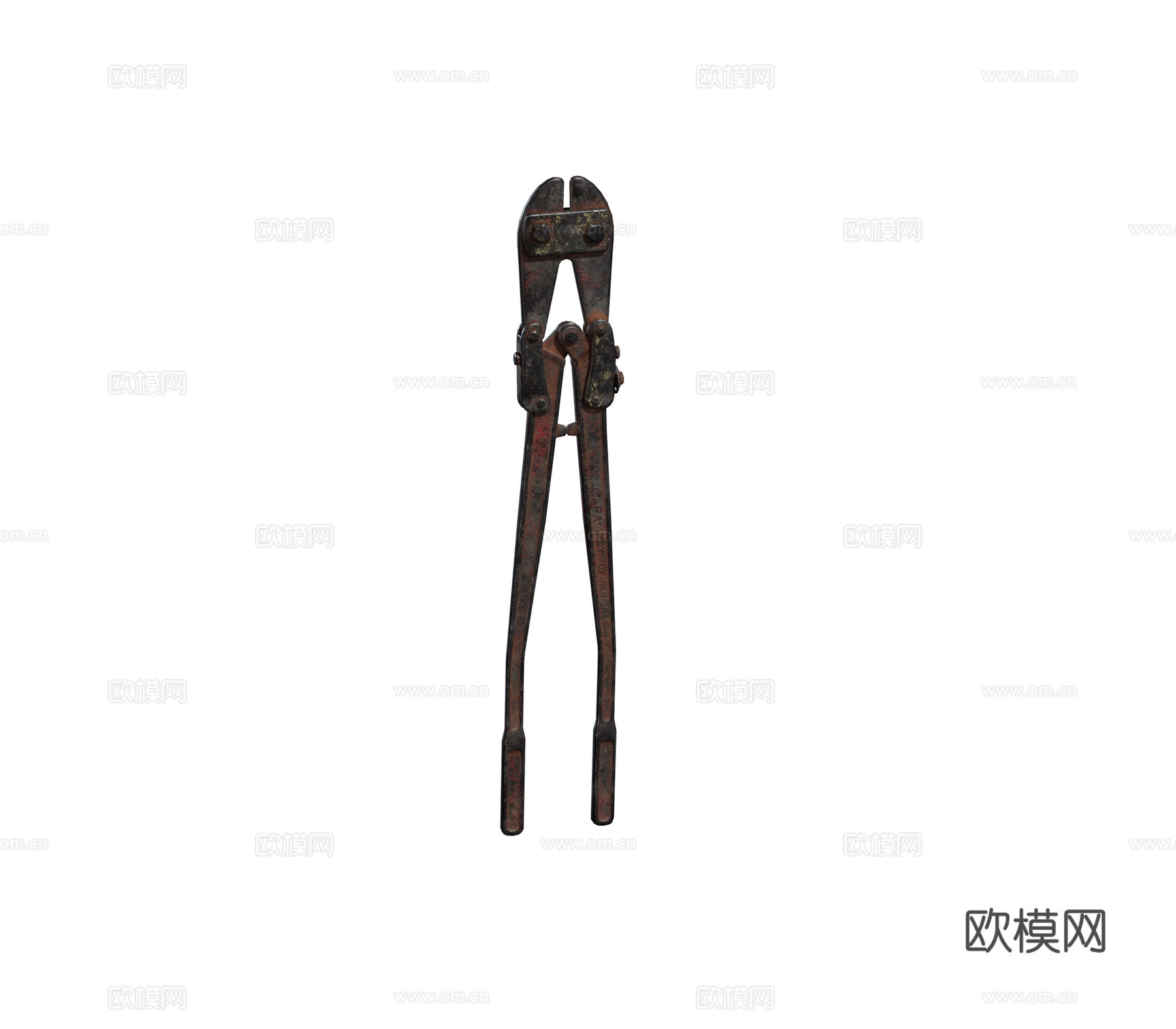 现代工业器材 螺栓切割器 铁艺钢筋夹子su模型